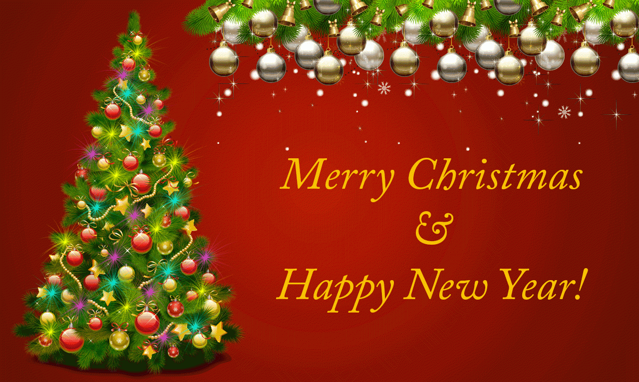 1280x765 Best Merry Christmas and Happy New Year 2020 Image
