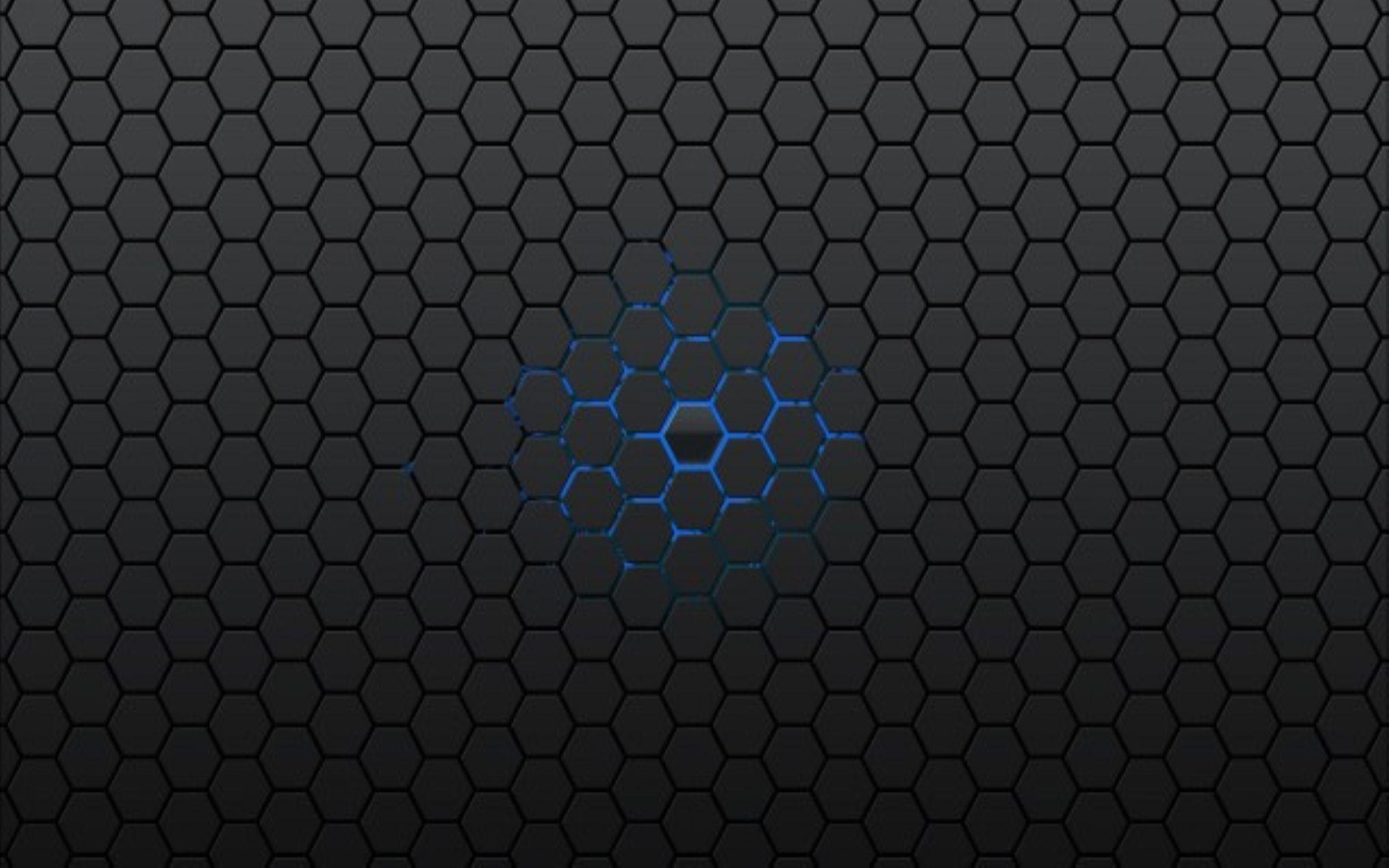 Hình nền mô hình Honeycomb Grey 2560x1600