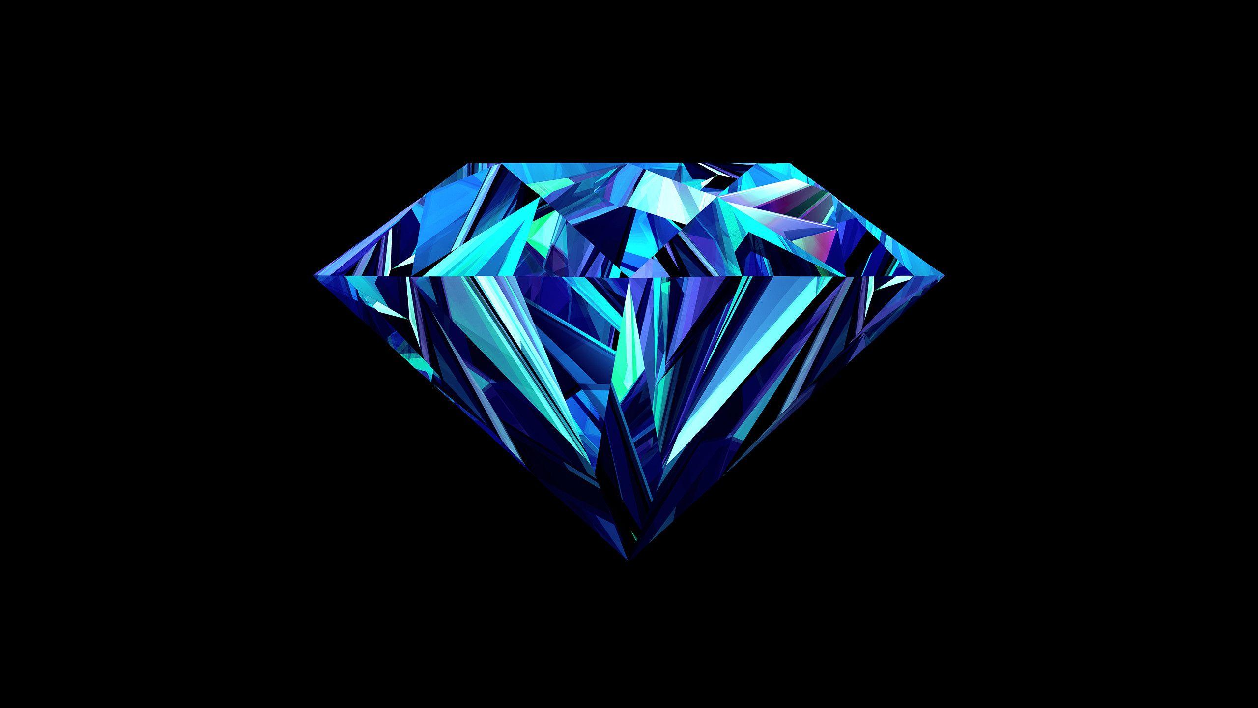 2560x1440 Blue Diamond Wallpaper