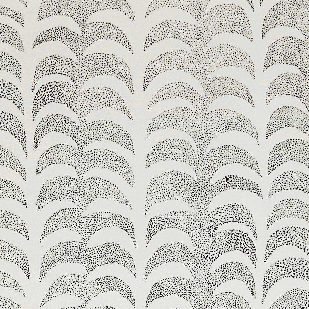 Hình nền cọ chấm 1024x1024 Màu đen Ngà - Thiết kế Rebecca Atwood