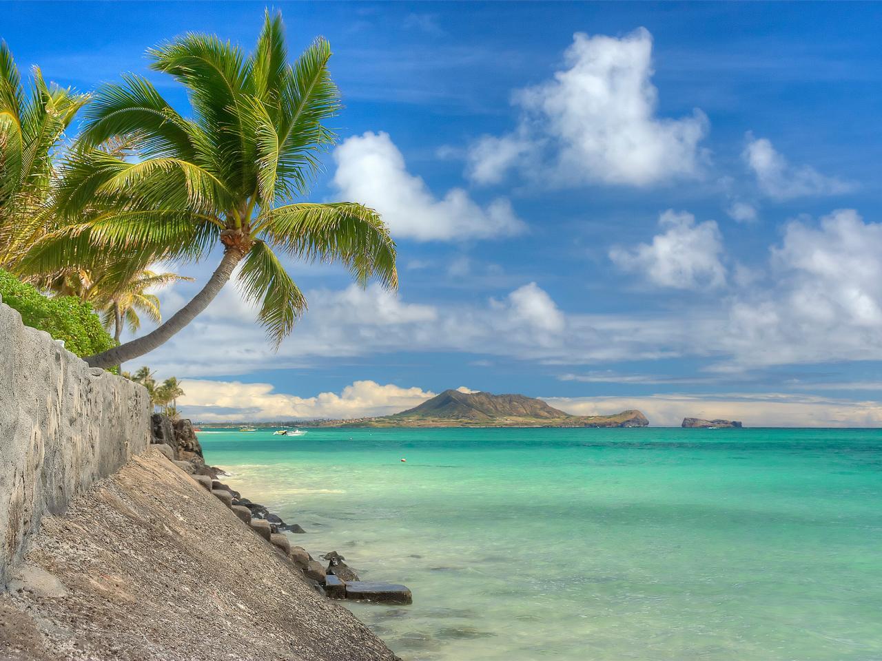 1280x960 Nice Hawaii Beach wallpaperx960
