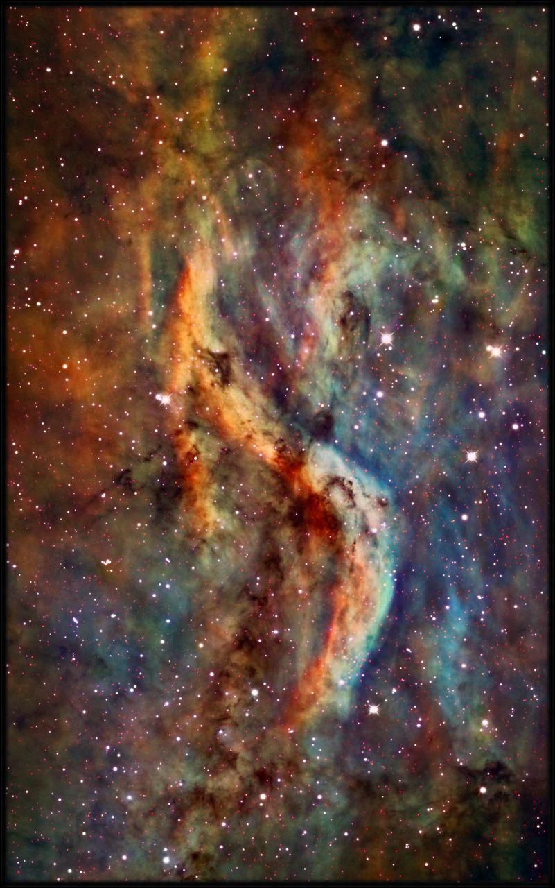 801x1280 X Nebula by CielBoreal 4K Mobile Phone Wallpaper 2400x3840
