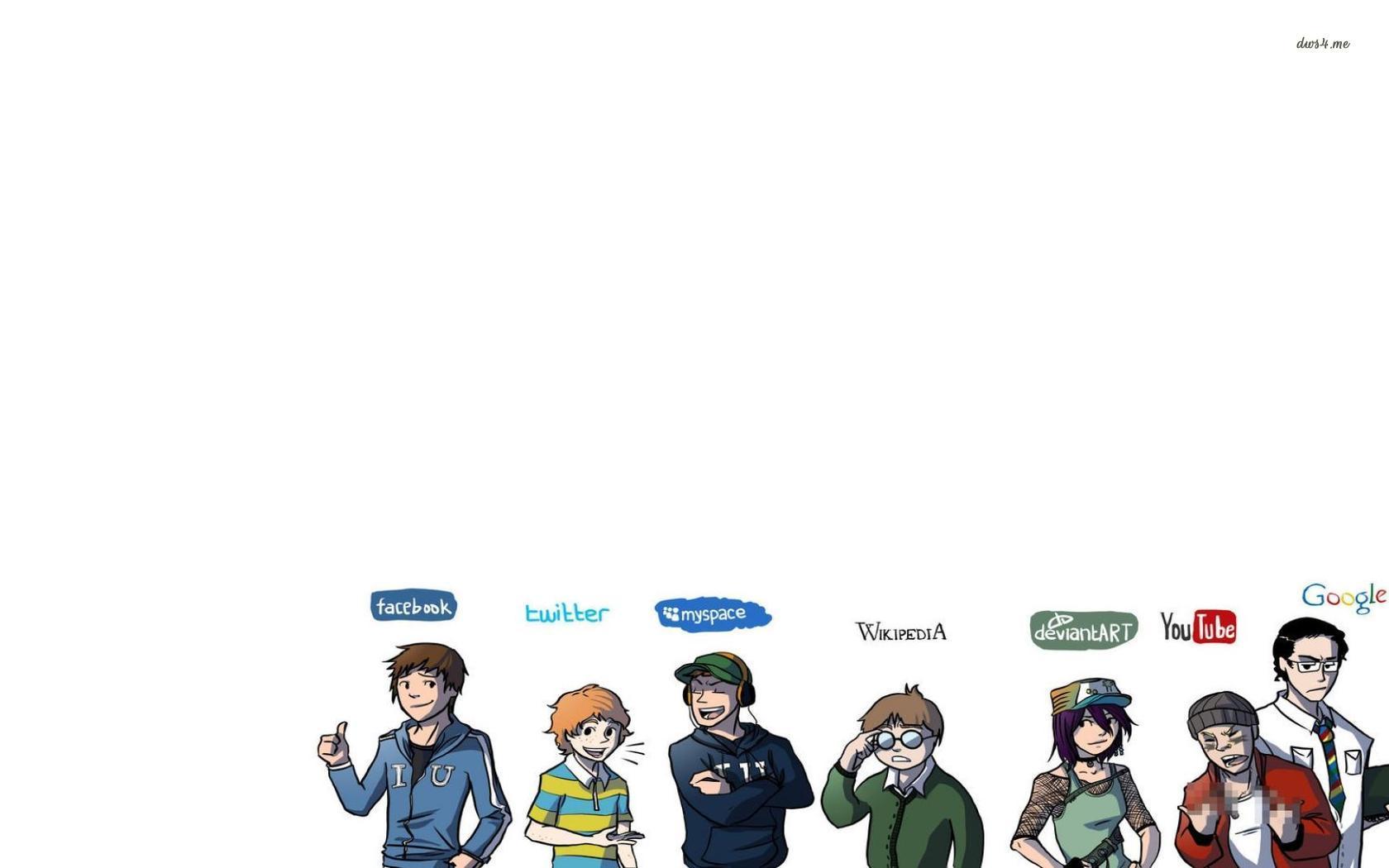 1680x1050 Social Wallpaper