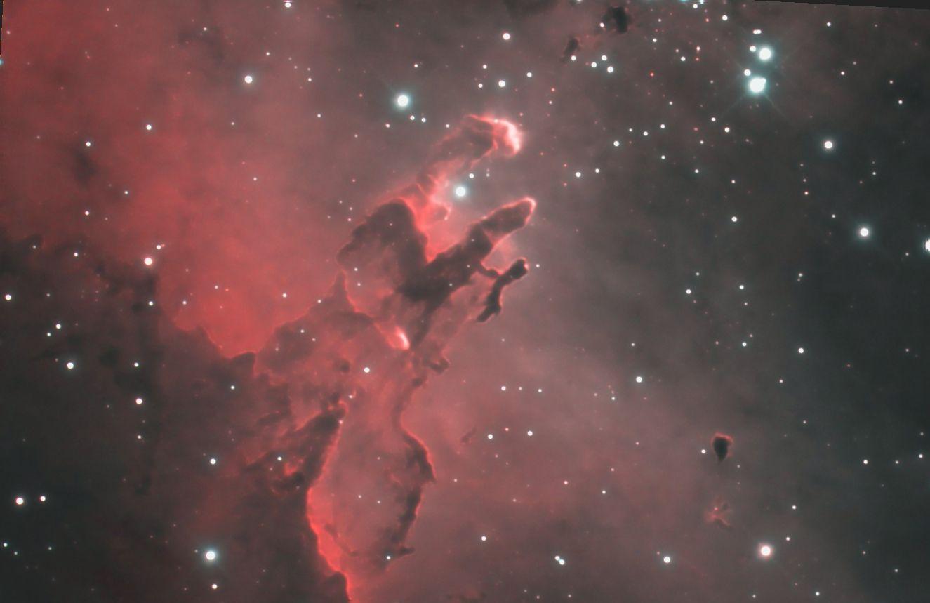 1325x859 image of Pillars Of Creation Nebula Wallpaper - #SpaceMood