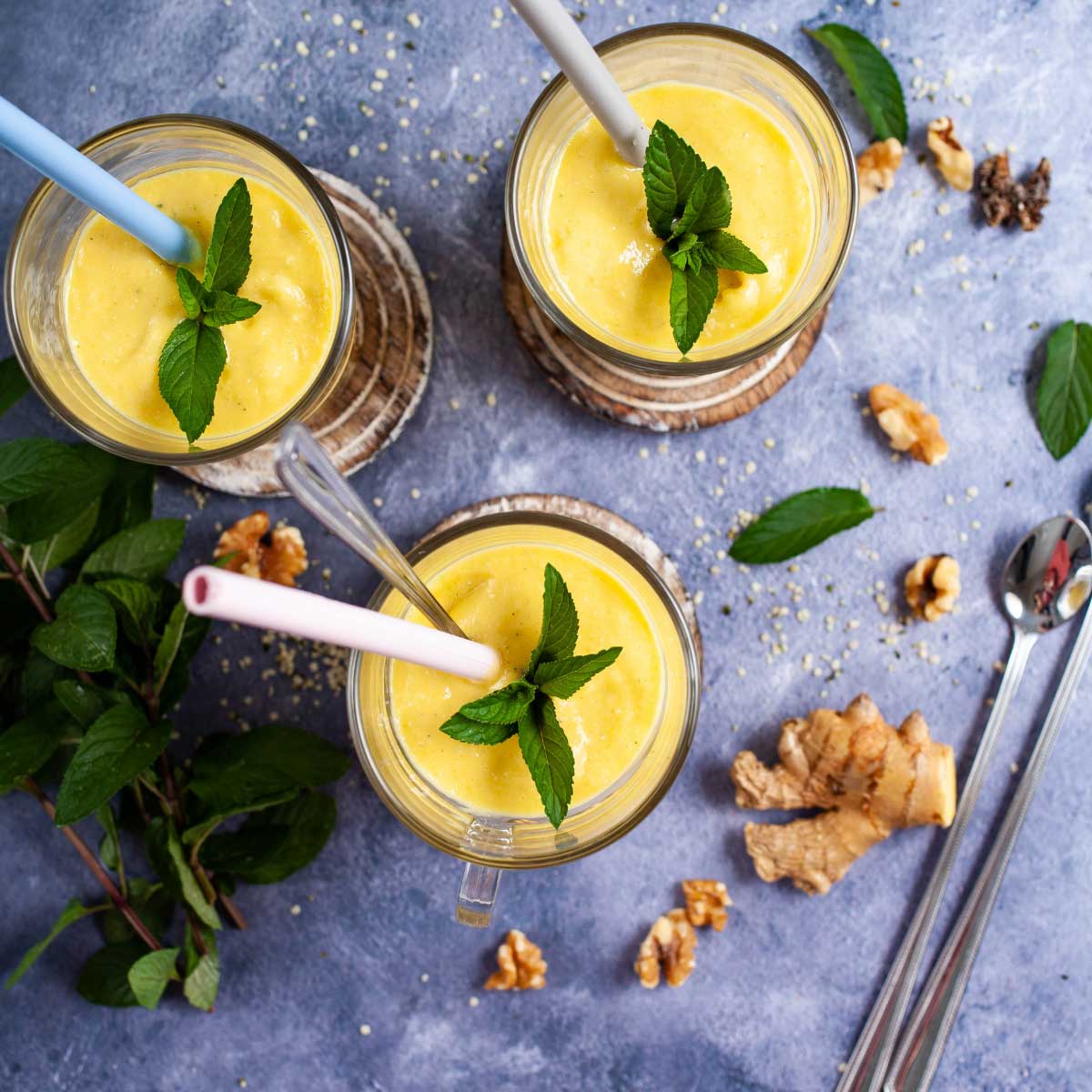 1200x1200 Amazing Creamy Vegan Mango Lassi