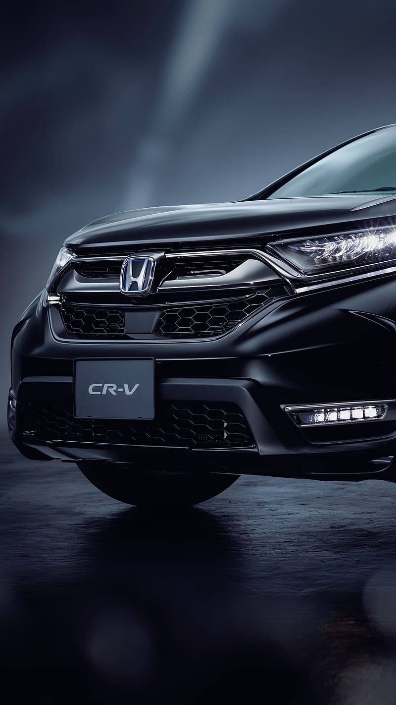 800x1422 Honda Cr V In Matte Black, honda cr v