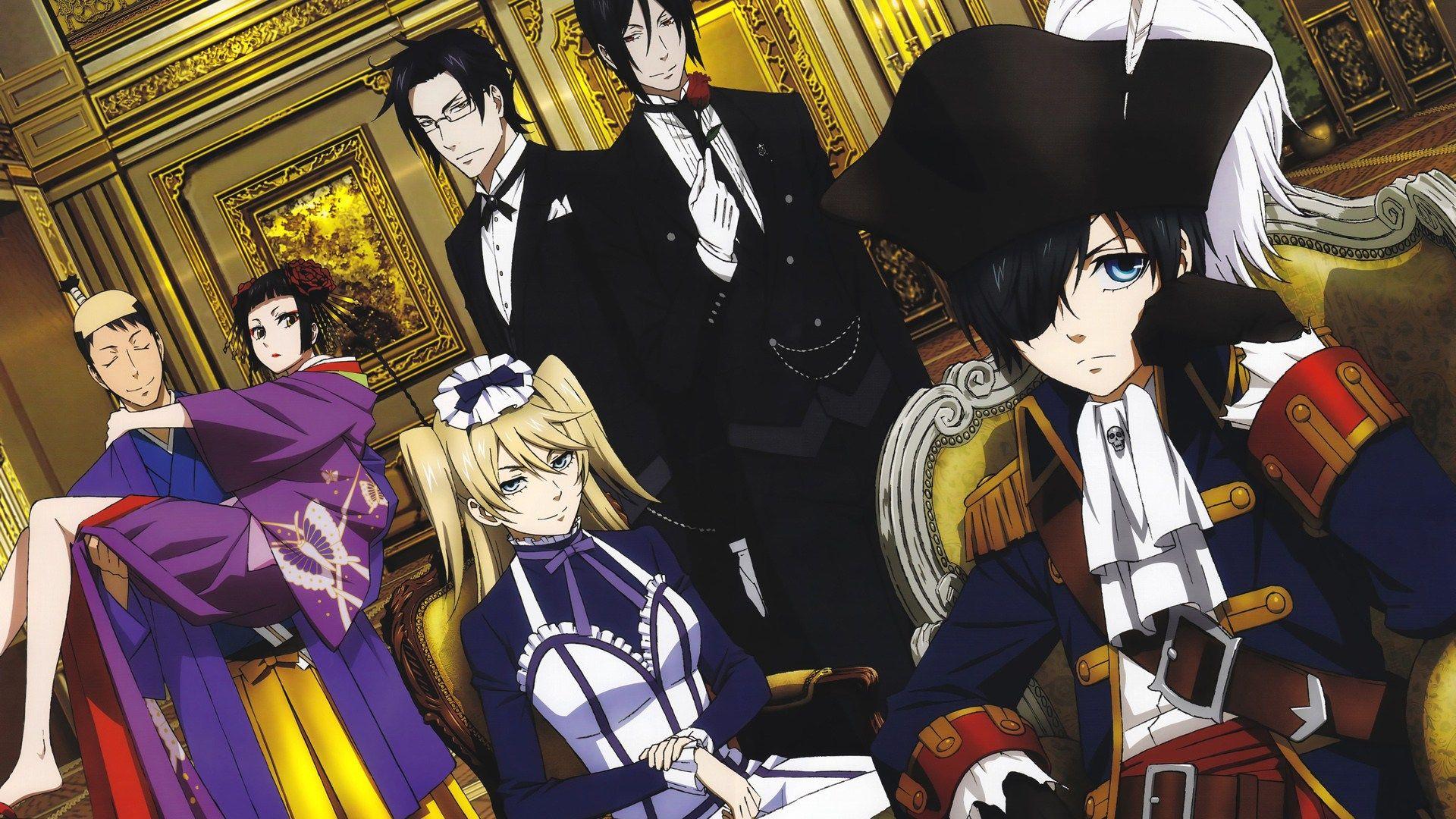 1920x1080 Ciel Phantomhive, Kuroshitsuji (Black Butler) HD Wallpaper