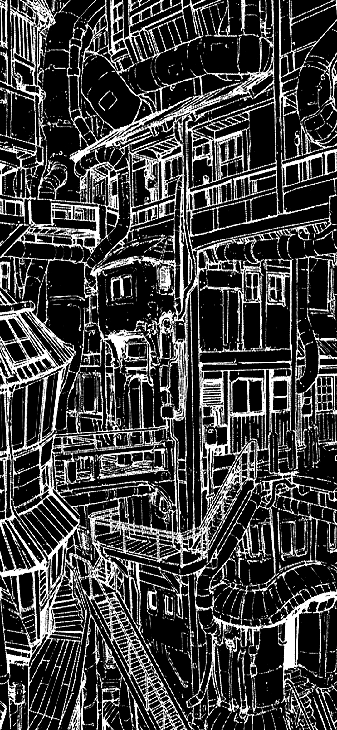 1080x2338 OLED wallpaper from a frame from