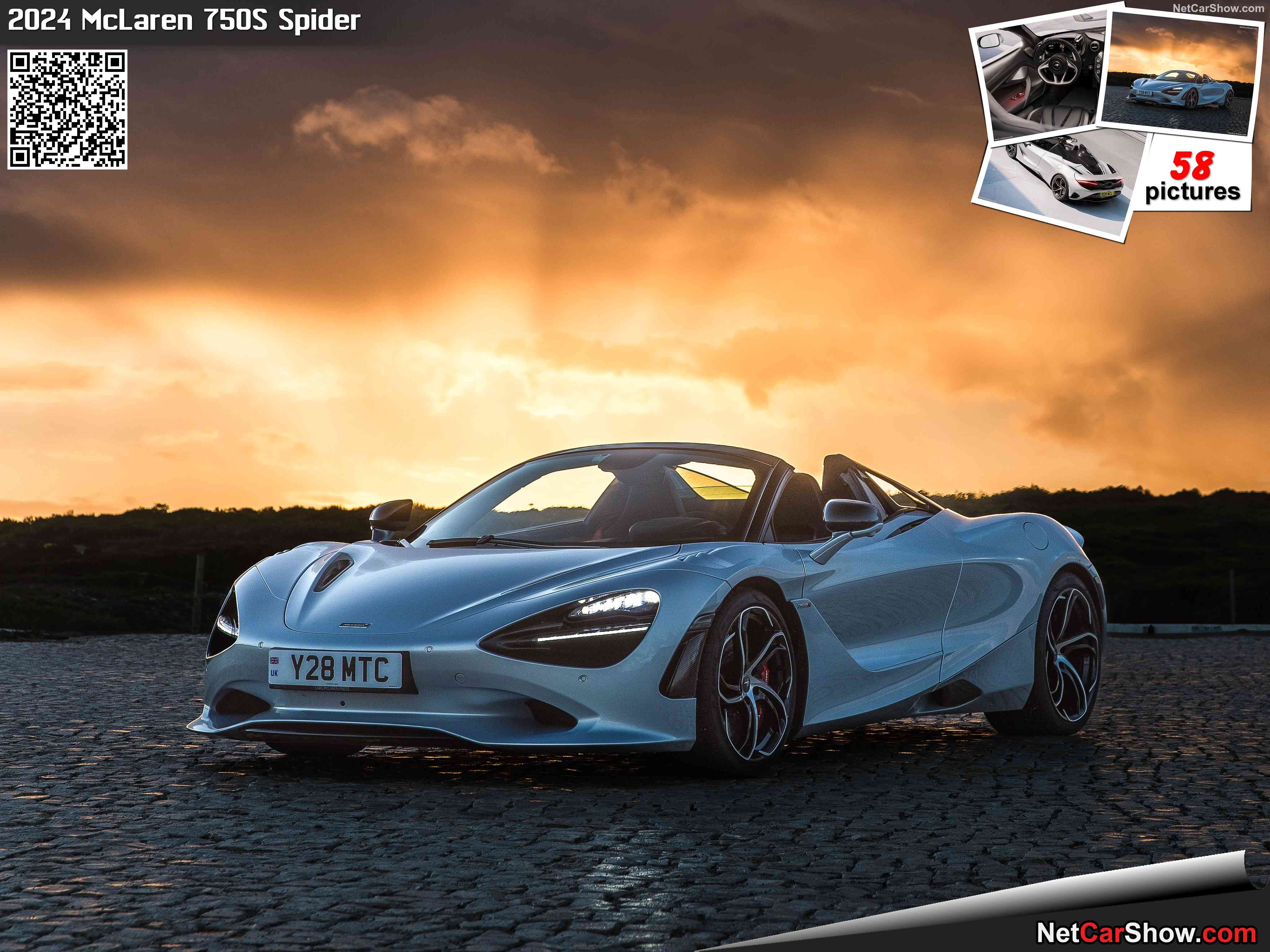 4096x3072 McLaren 750S Spider (2024)