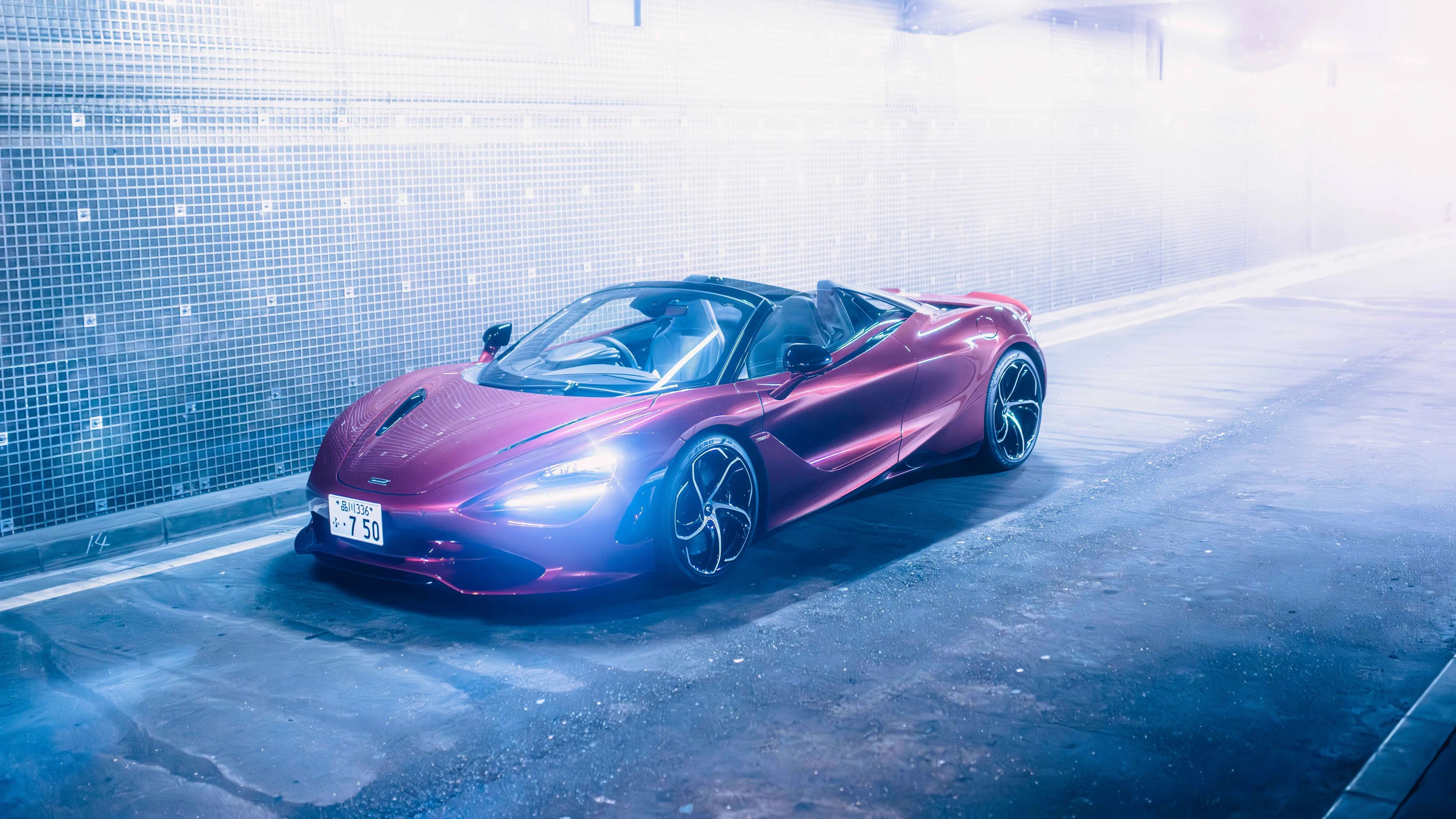 3840x2160 McLaren 750S Spider Wallpaper 4K, 2024