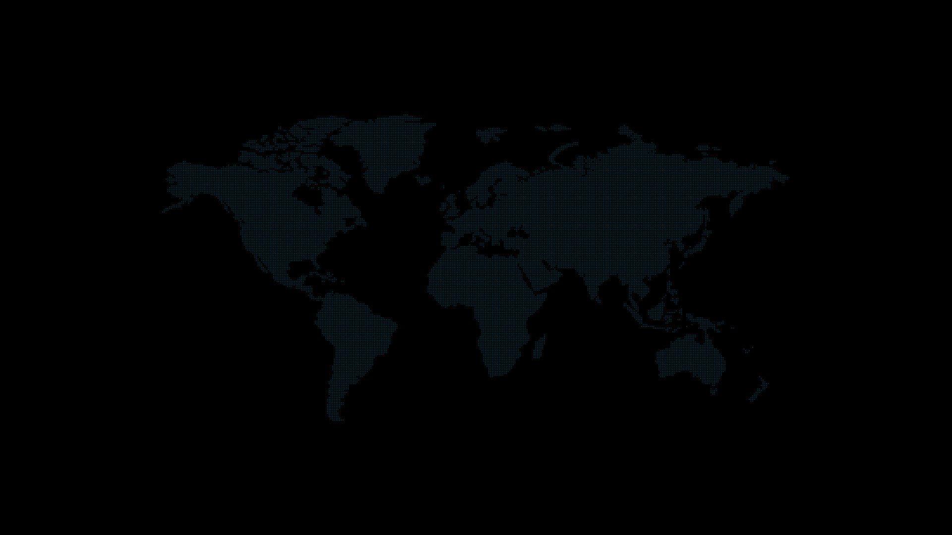 1920x1080 Binary Wallpaper World Map Of World Map 62