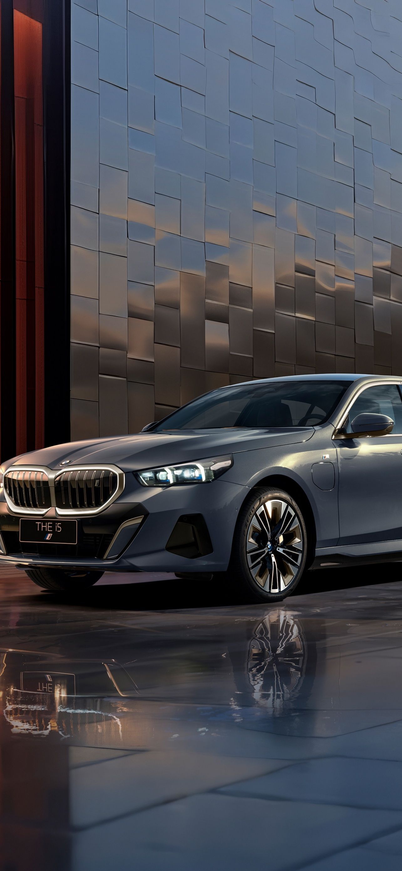 1284x2778 Free HD BMW Silver Wallpaper