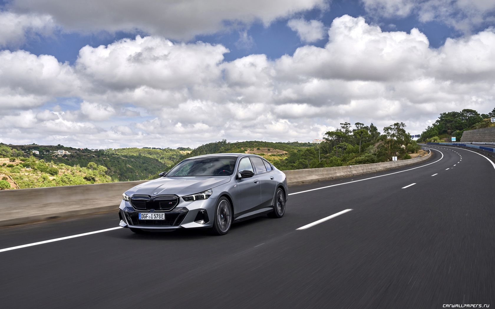 1680x1050 Cars desktop wallpaper BMW i5 M60