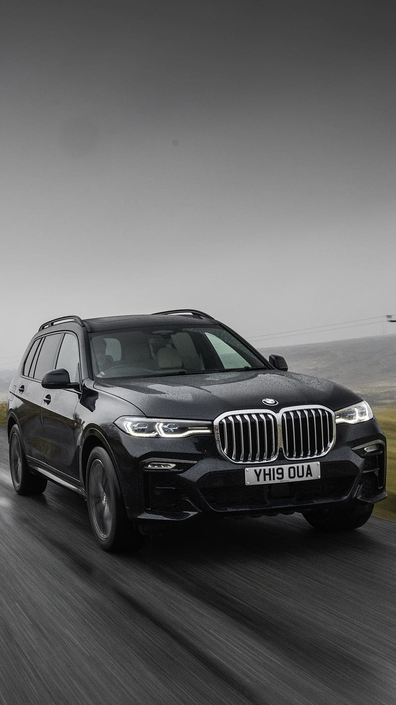 800x1422 HD black bmw suv wallpaper
