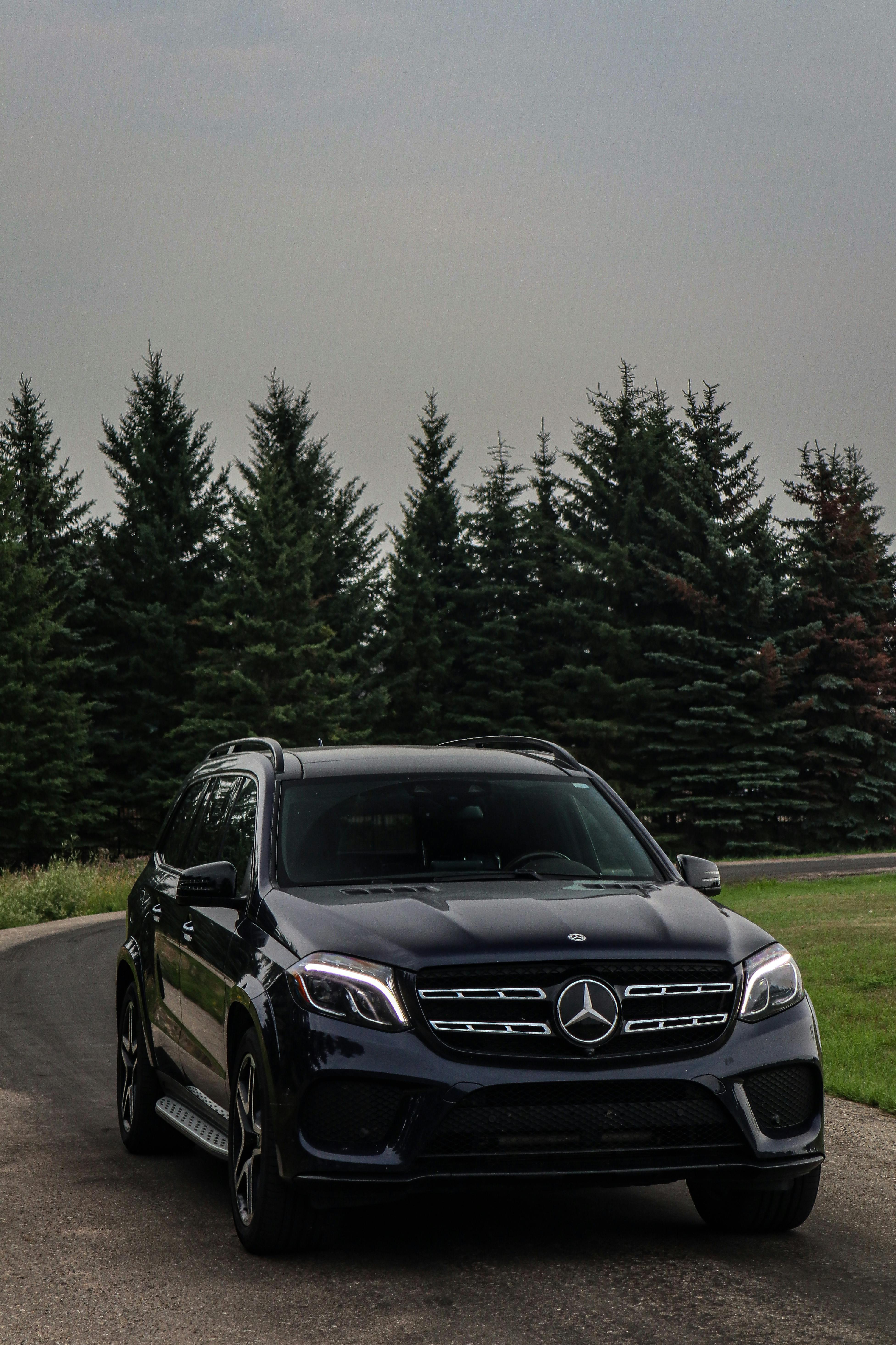 3905x5858 Black Mercedes Benz Car on Road Near