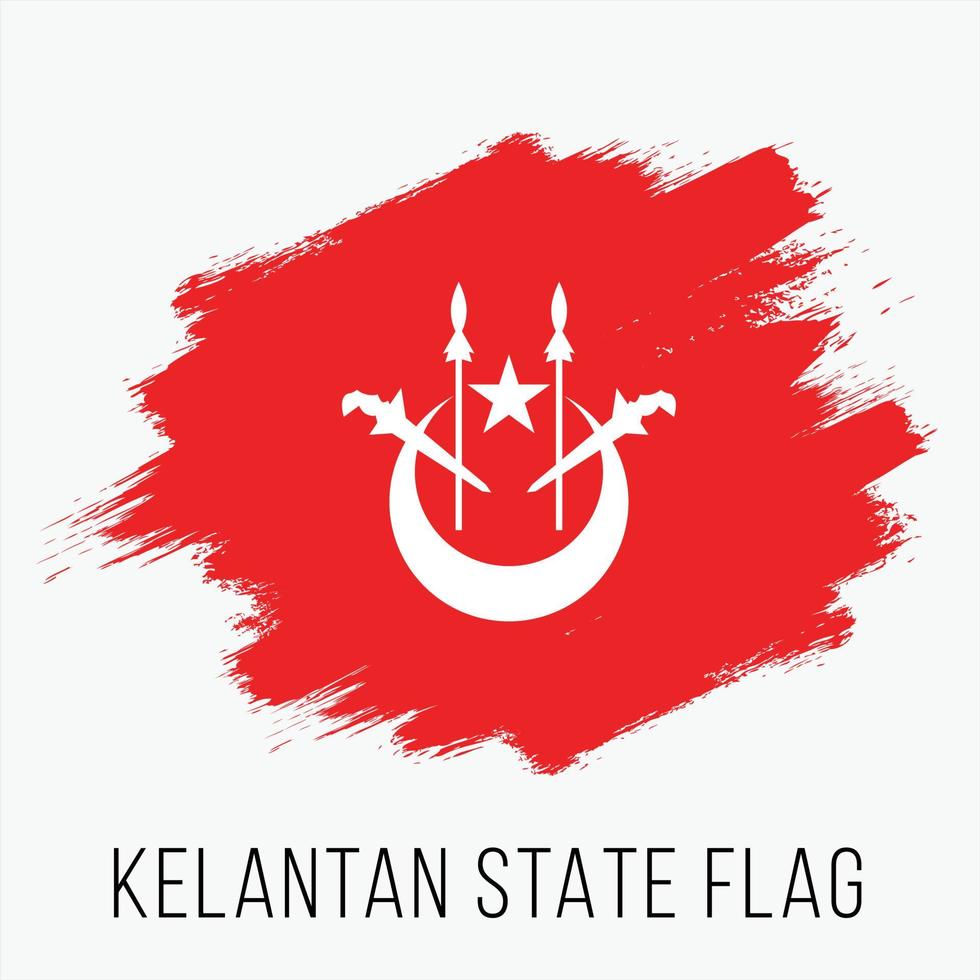 980x980 Malaysia State Kelantan Vector Flag
