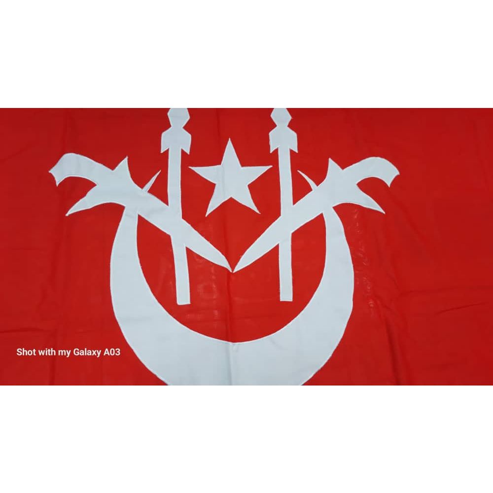 1000x1000 Kelantan Flag 3x6ft, 3x6ft kelantan