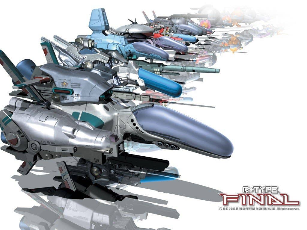 1024x768 Unlock R Type Final's 101 Ships