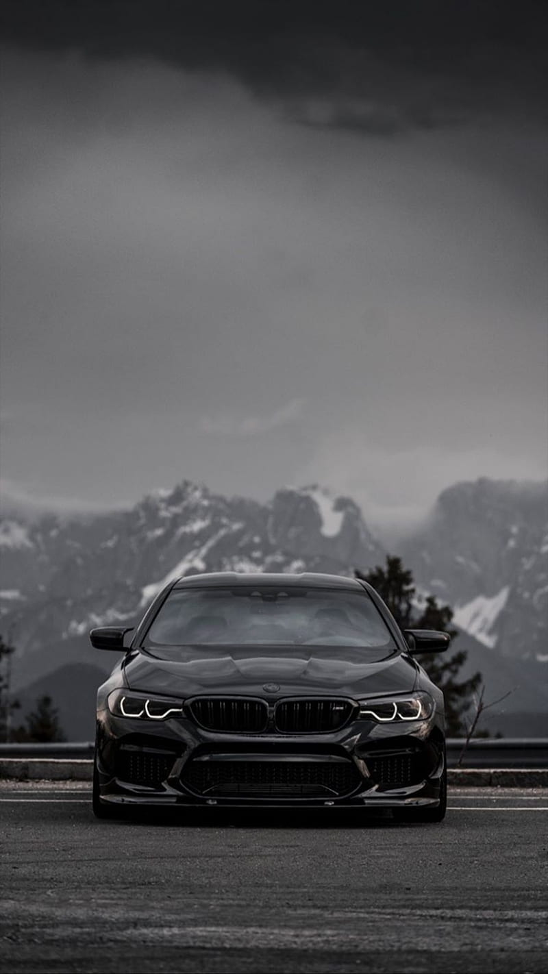 800x1422 BMW M black, car, carros, modified