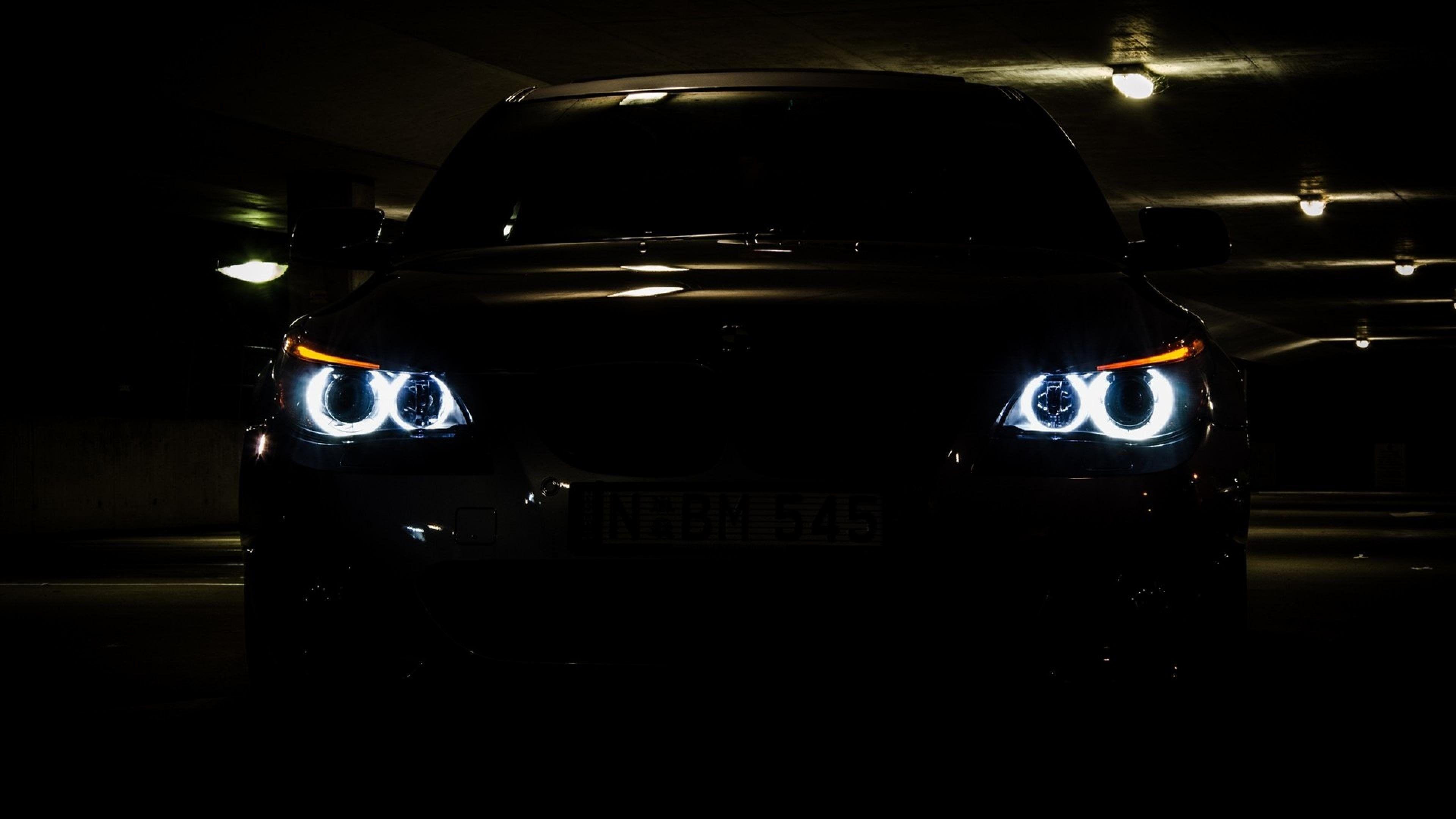 3840x2160 Black BMW M5 Wallpaper