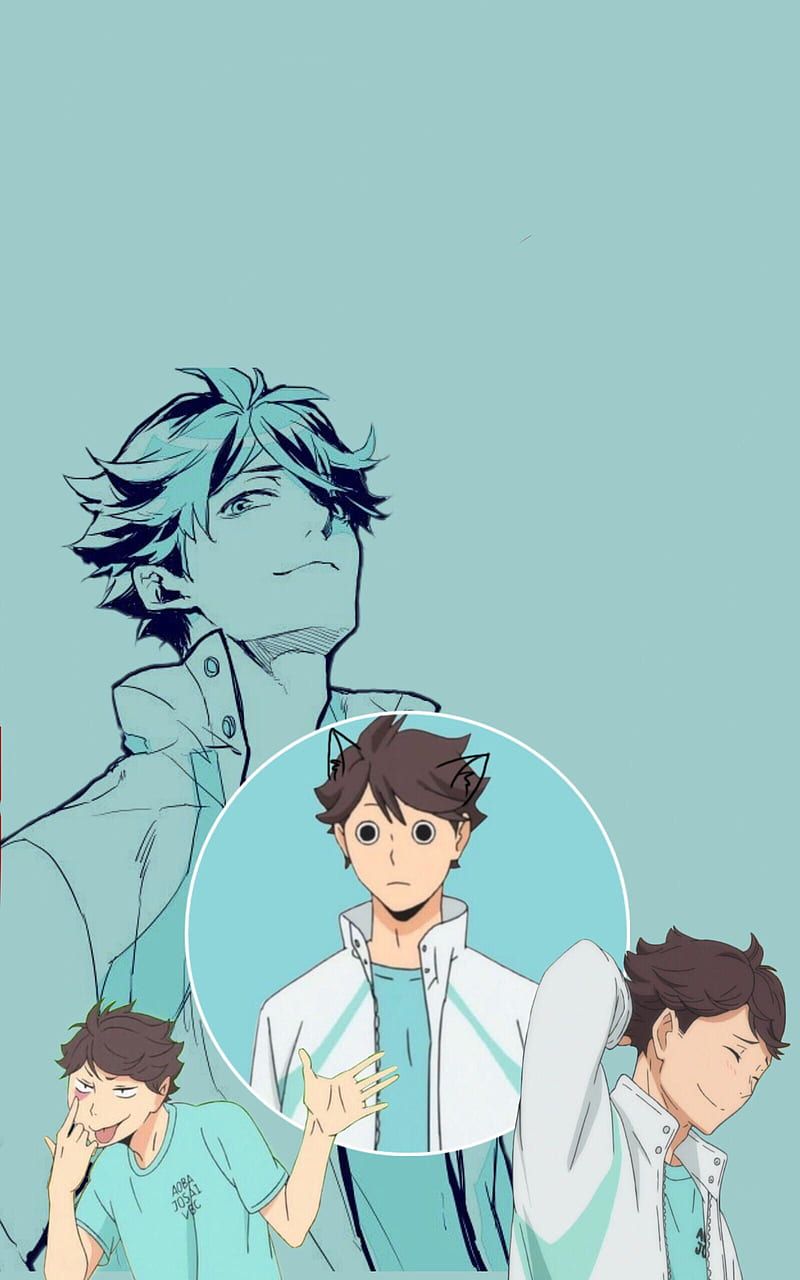 800x1280 aoba johsai, haikyu, haikyuu, iwa chan