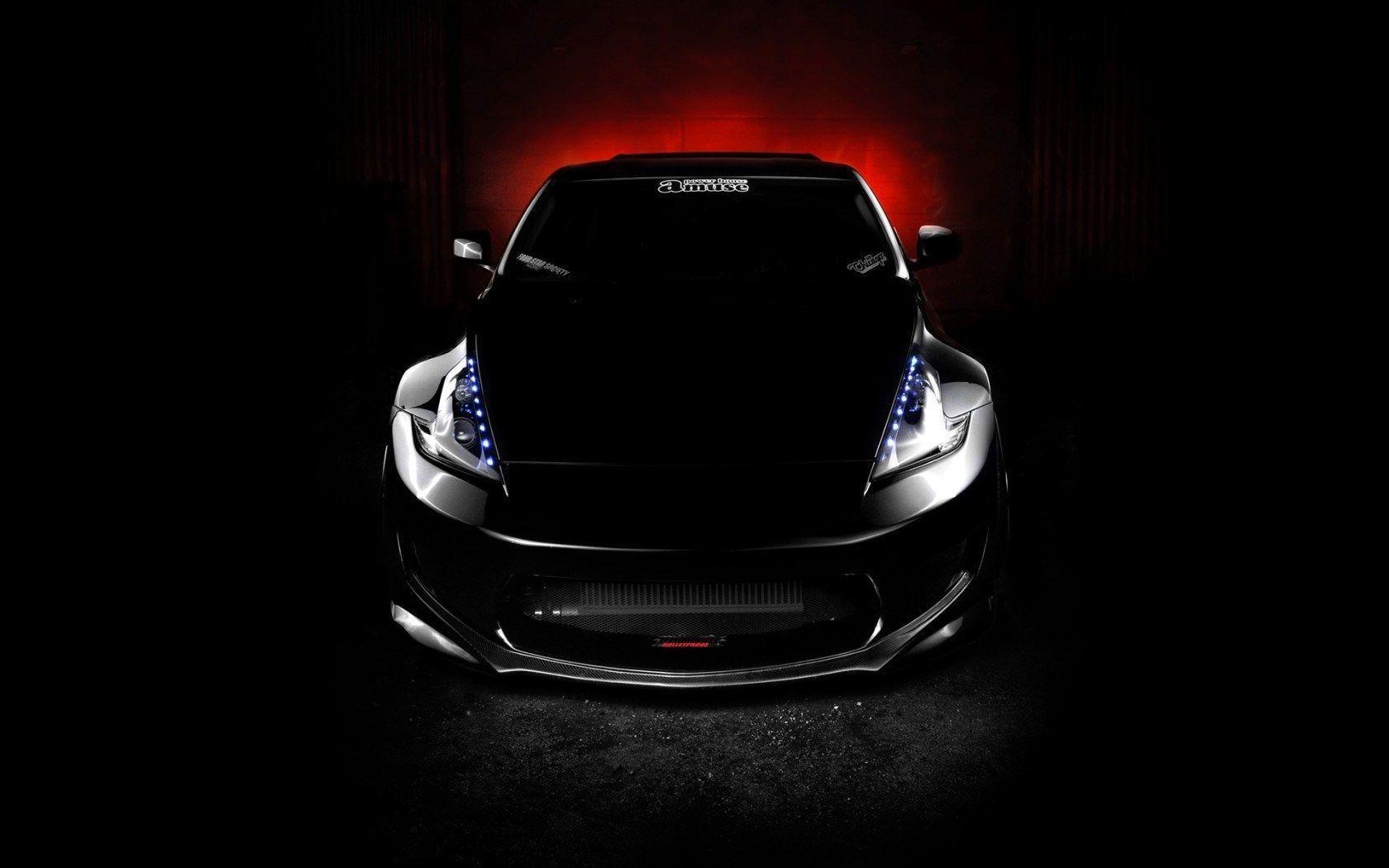 1680x1050 Black Nissan 370Z Tuning HD Wallpaper