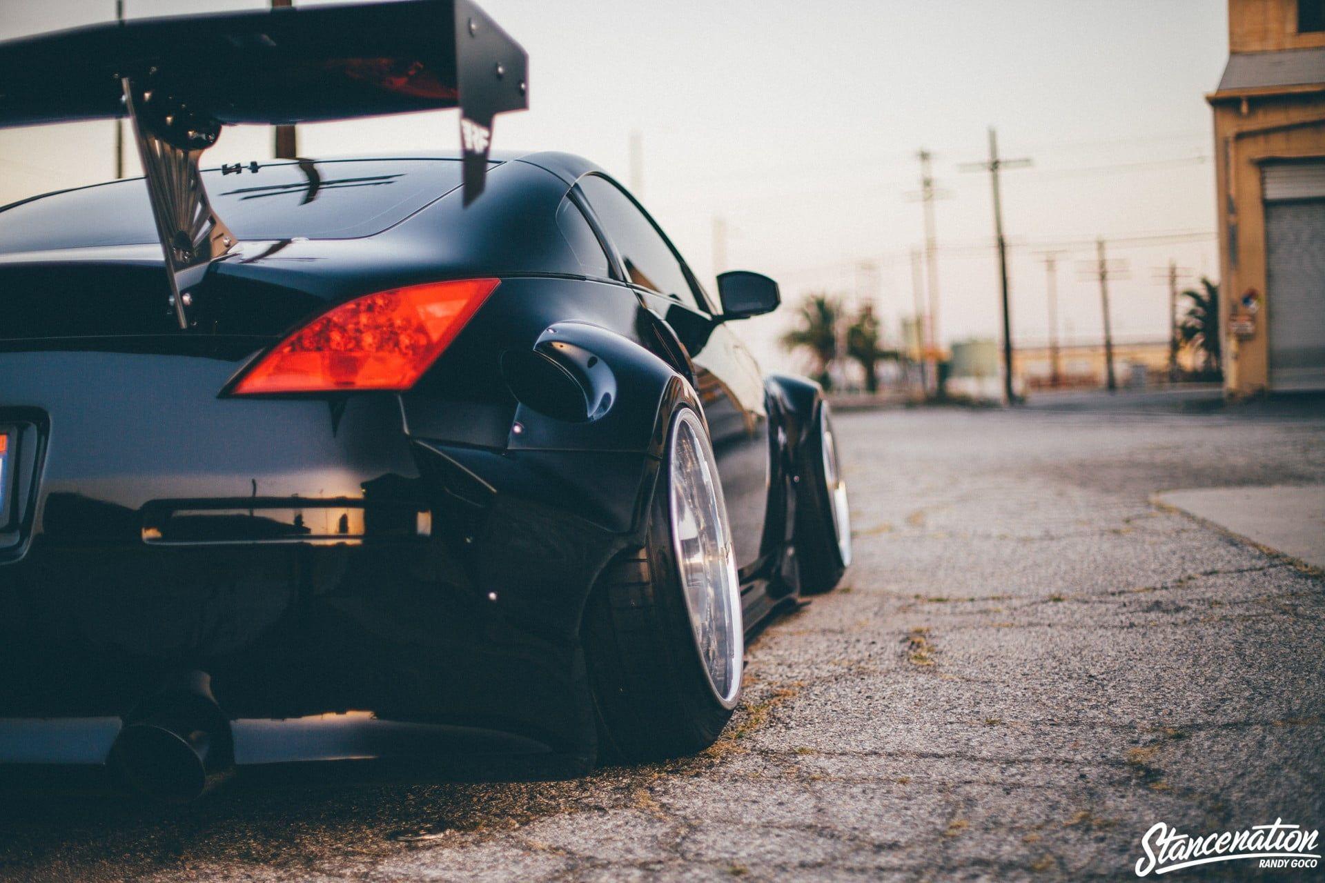 1920x1280 Black Coupe, Car, Vehicle, Nissan, Nissan 350z HD Wallpaper