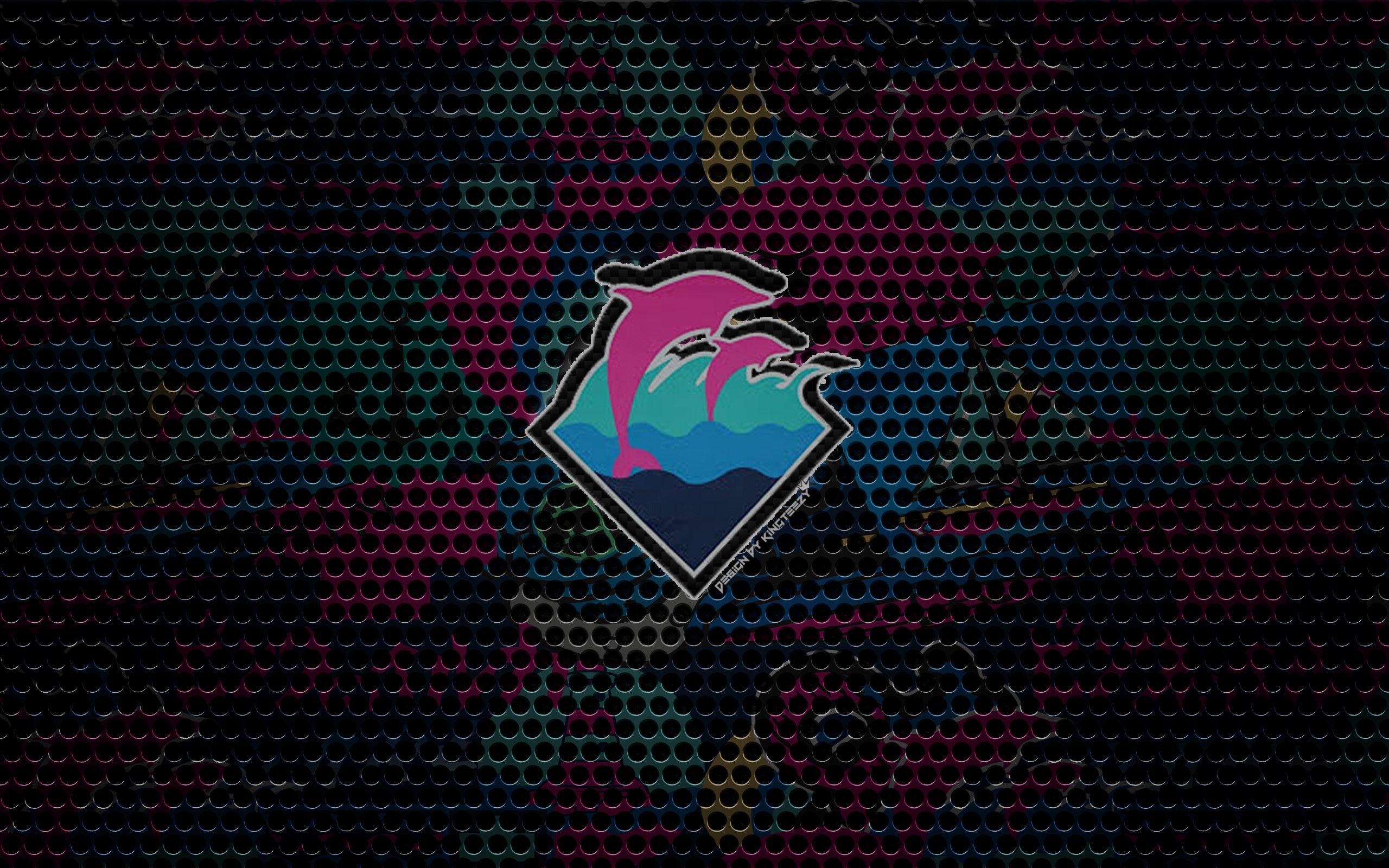 2560x1600 Pink Dolphin Wallpaper