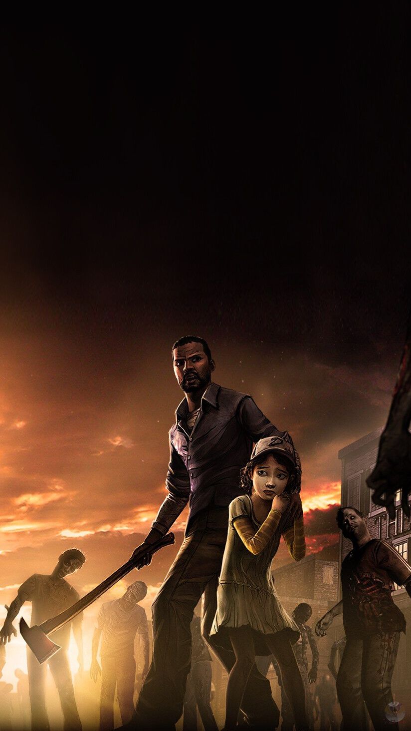 824x1464 TWD Self Made Mobile Wallpaper