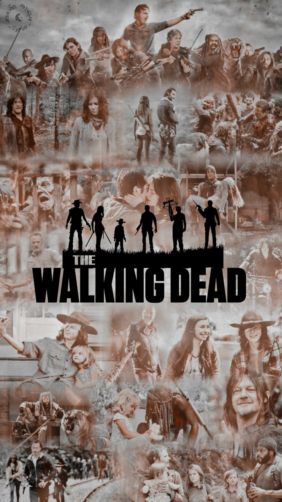 1160x2063 The Walking Dead (Season 11) Wallpaper