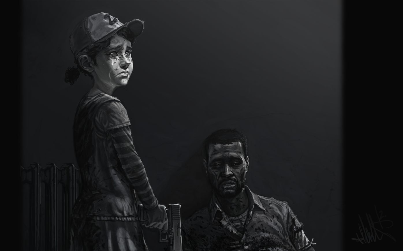 1396x869 The Walking Dead: Season 1 wallpaper