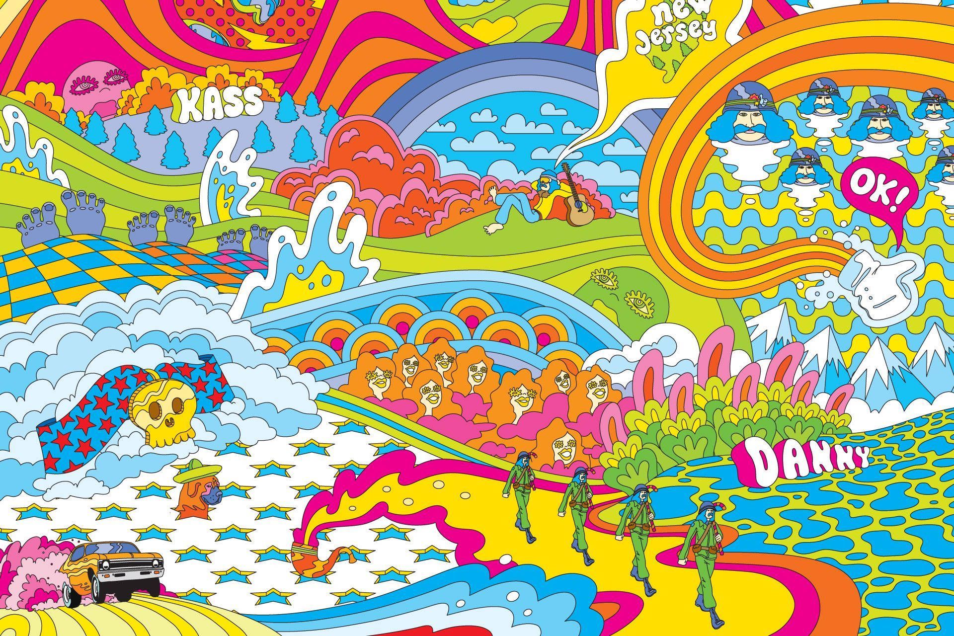 1920x1280 Trippy Doodle! Wallpaper