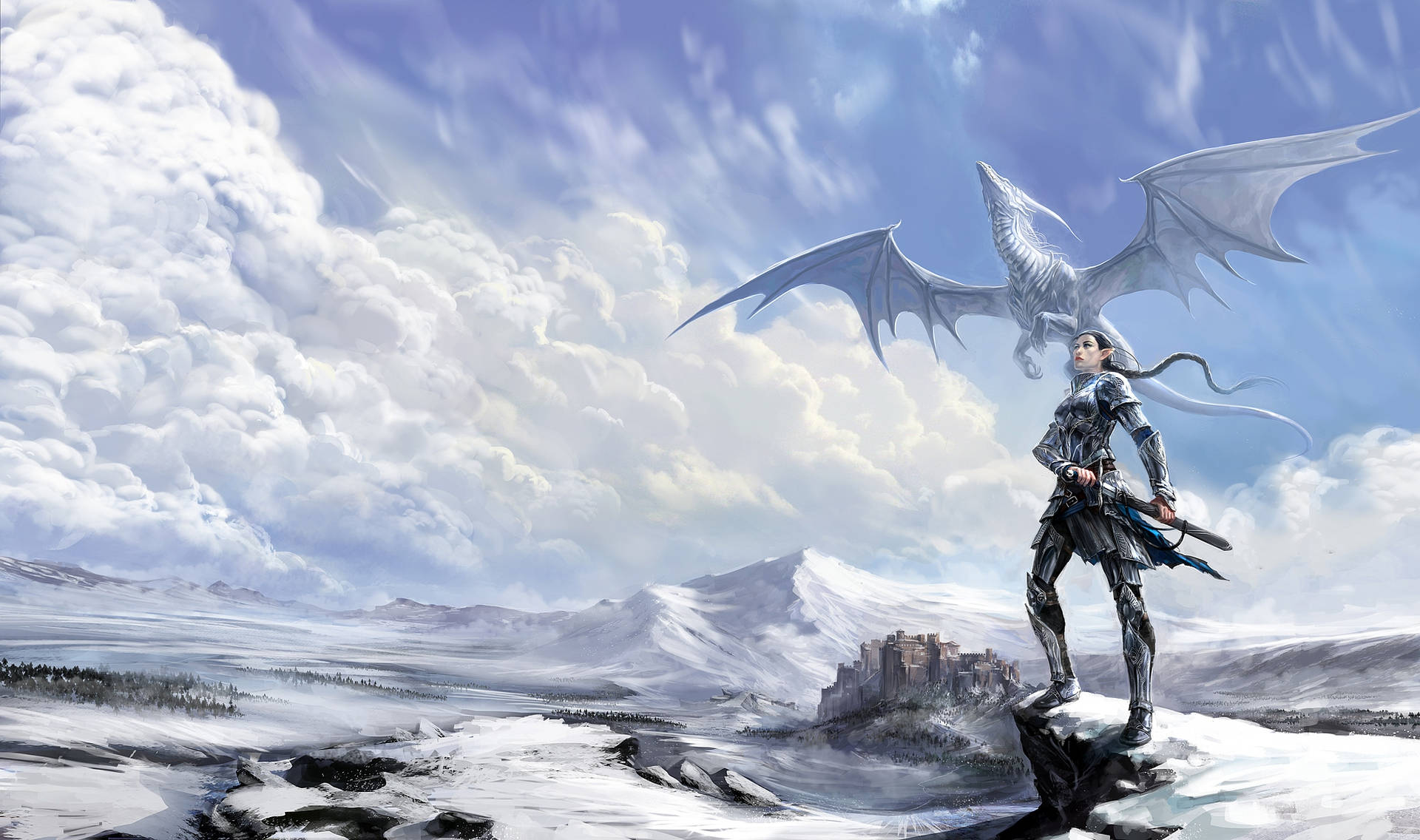 1920x1136 Mythical Creatures Background