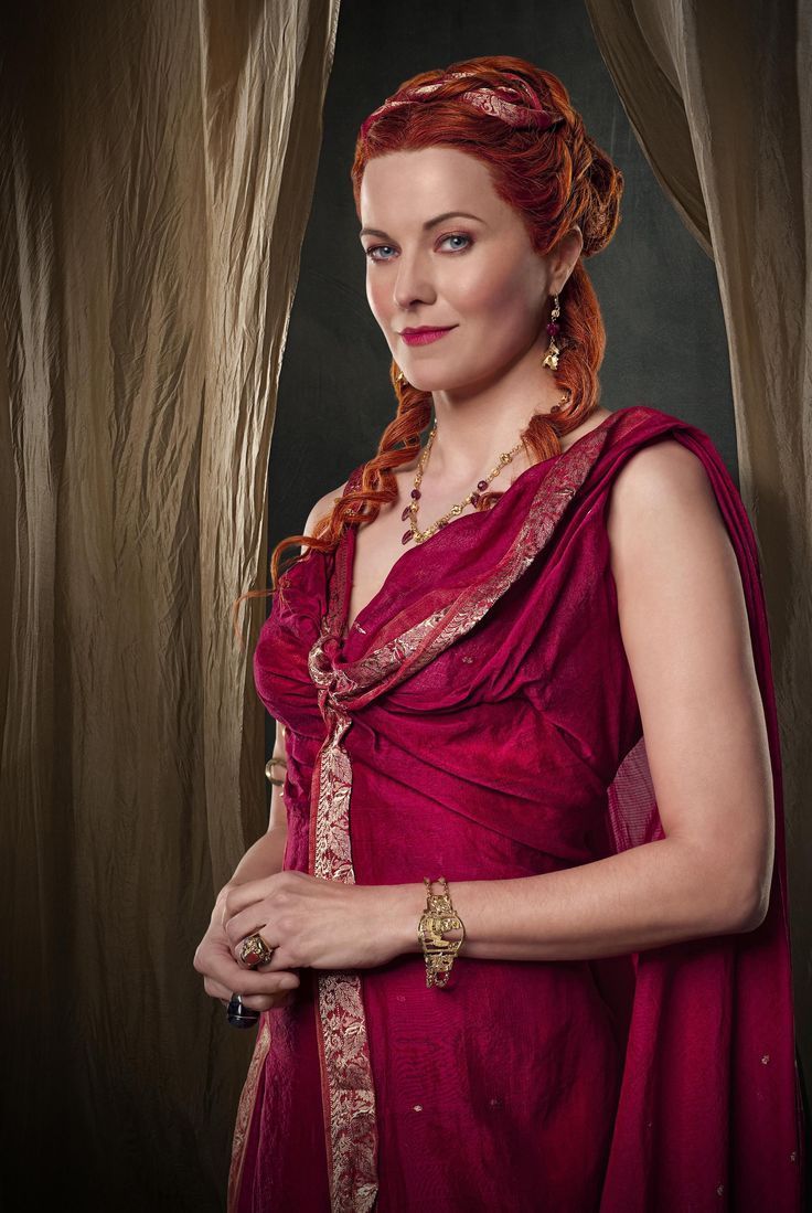 736x1099 women redheads lucy lawless spartacus