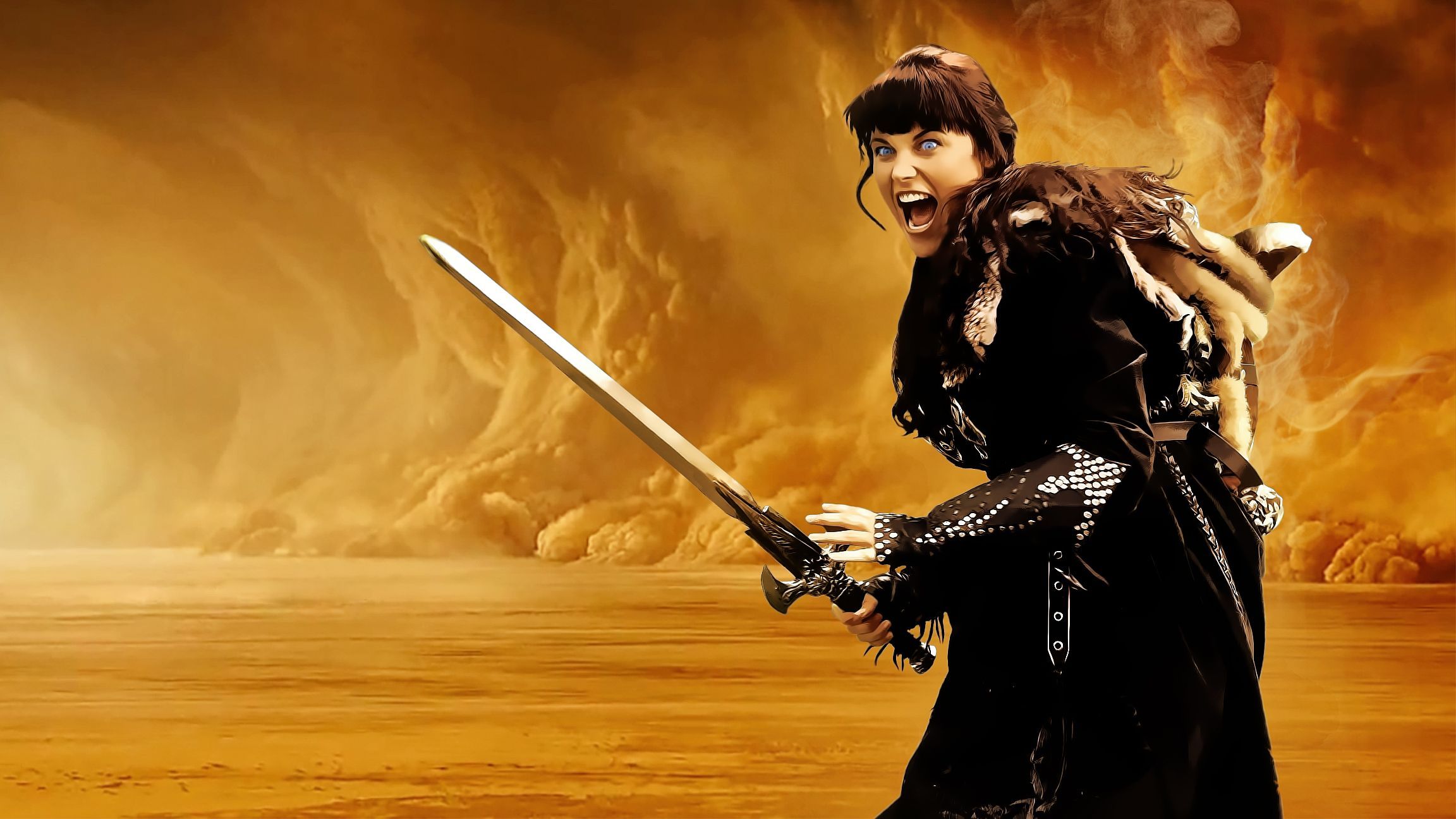 2304x1296 Xena: Warrior Princess HD Wallpaper