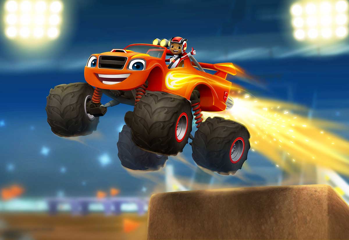 1200x825 Blaze and the Monster Machines and Nick Junior