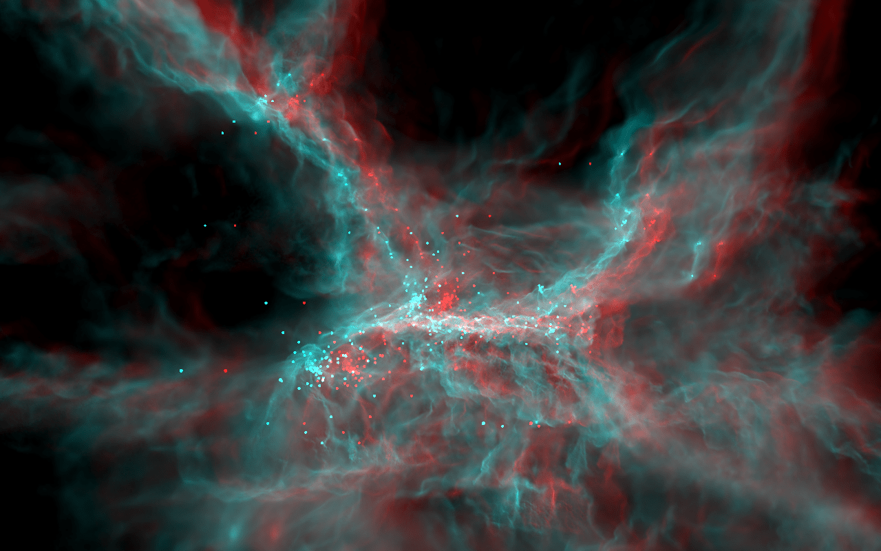 1280x800 Nebulous looking vapor or galaxy. 3D wallpaper 3D digital