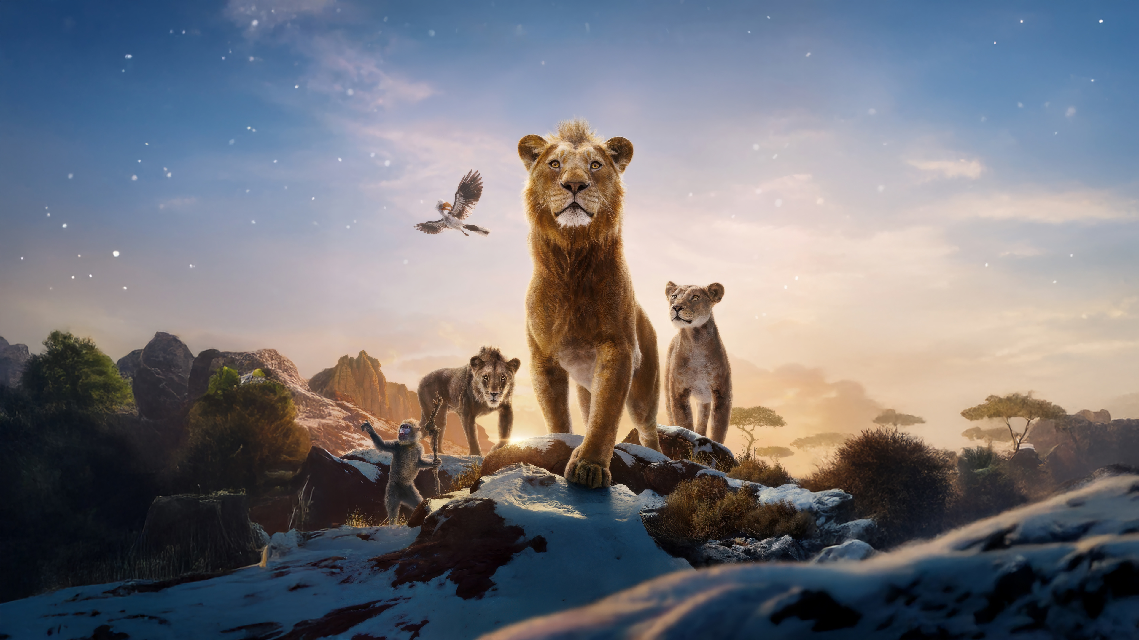 3840x2160 Mufasa: The Lion King HD 4K Wallpaper