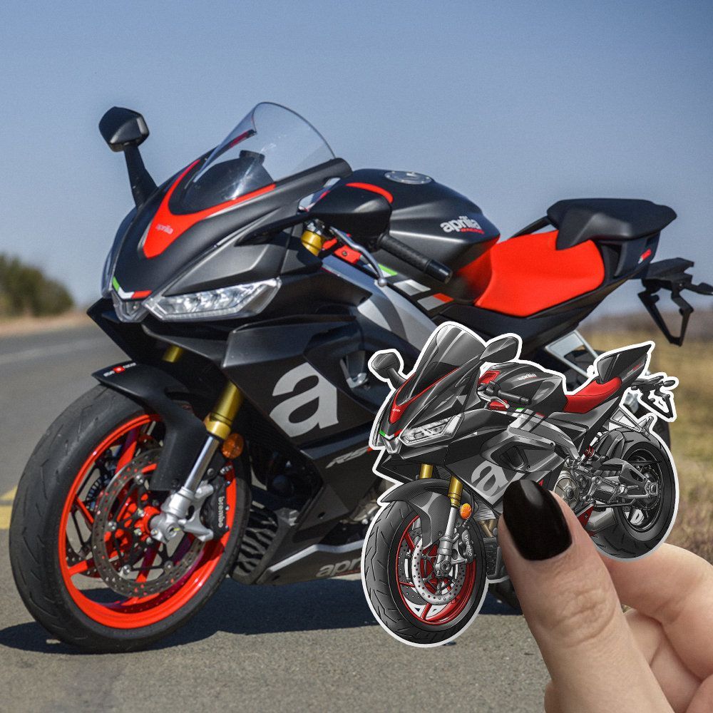 1000x1000 Aprilia RS 660 Stickers of 3