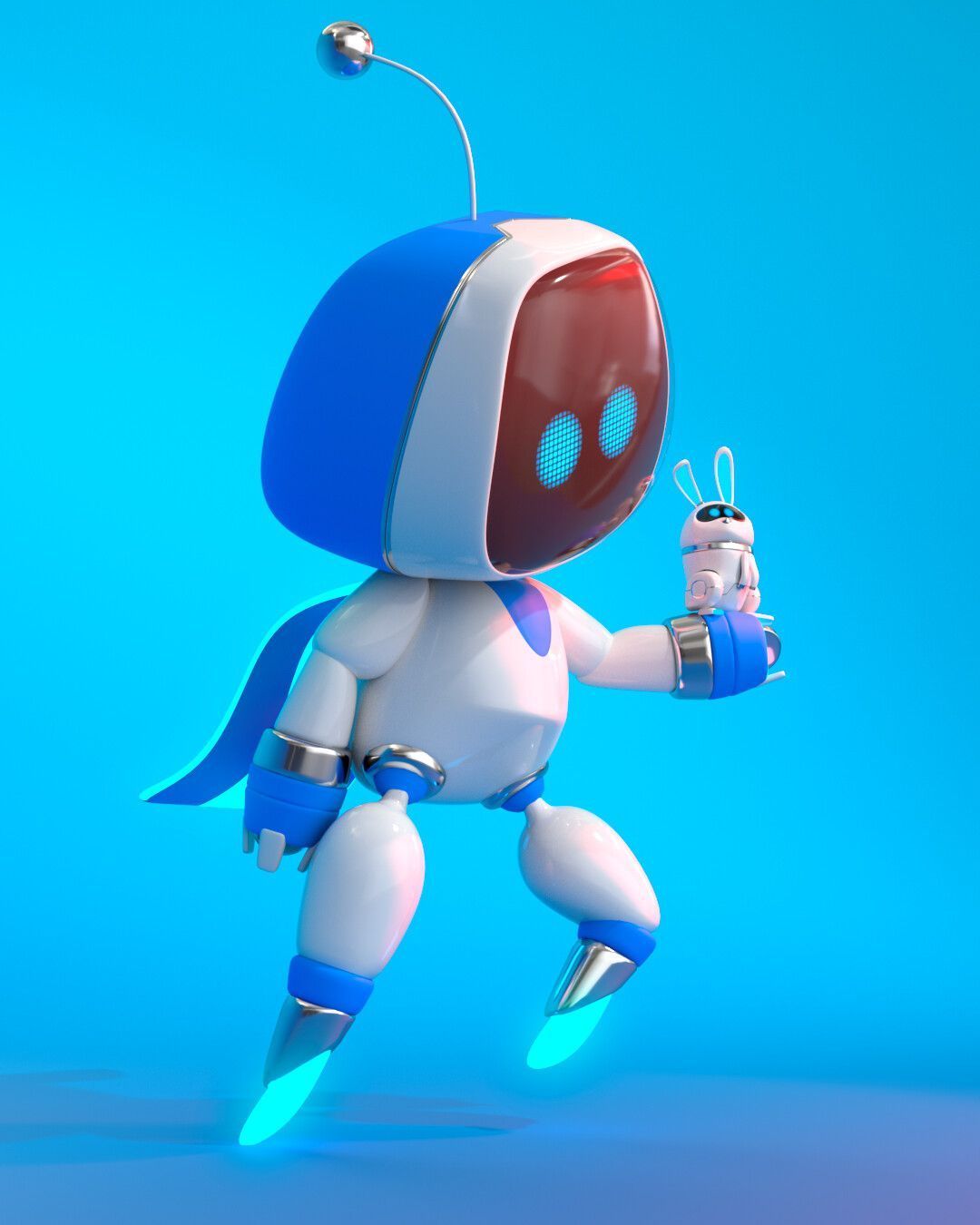 1080x1350 Astro bot fanart