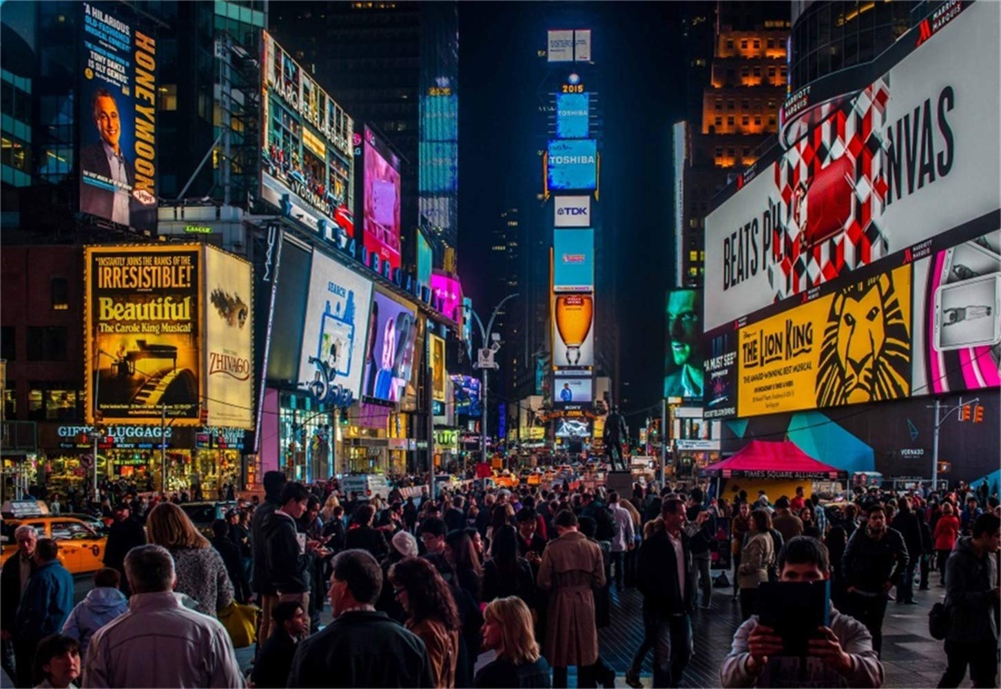 1453x1000 Amazon.com : Laeacco 7x5ft New York