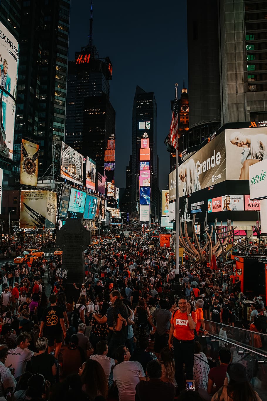 910x1365 HD wallpaper: huge crowd of people at