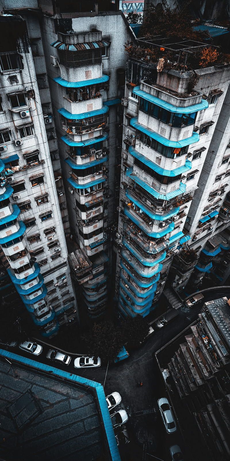 800x1600 apartments, auqua blue, buildings
