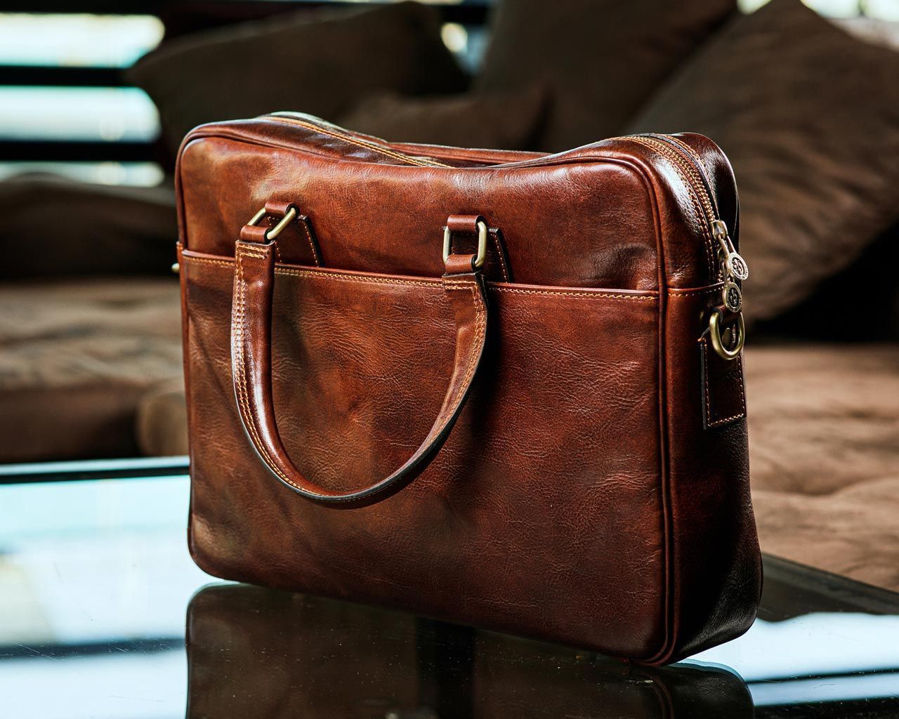 1280x1024 Leather Briefcases for Laptop