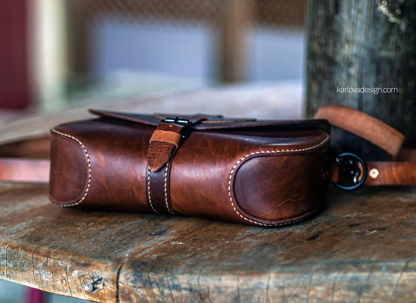 1445x1053 Whiskey Bag Leather Craft PDF Pattern