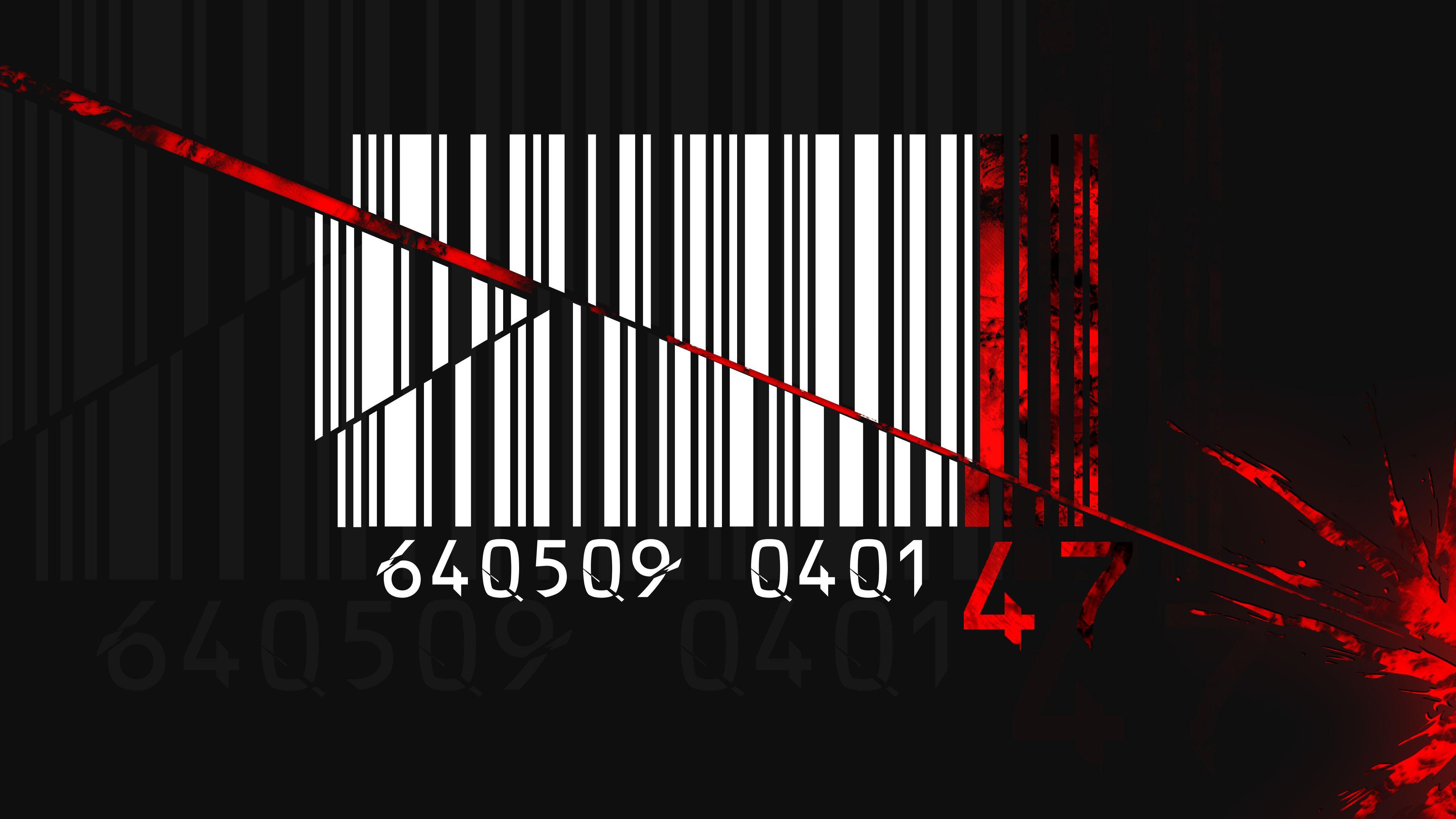 3840x2160 Hitman Logo Wallpaper