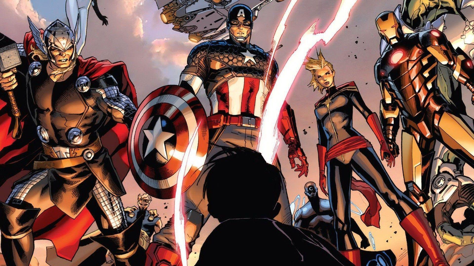Avengers Cartoon  Avengers Comic Book HD wallpaper  Pxfuel