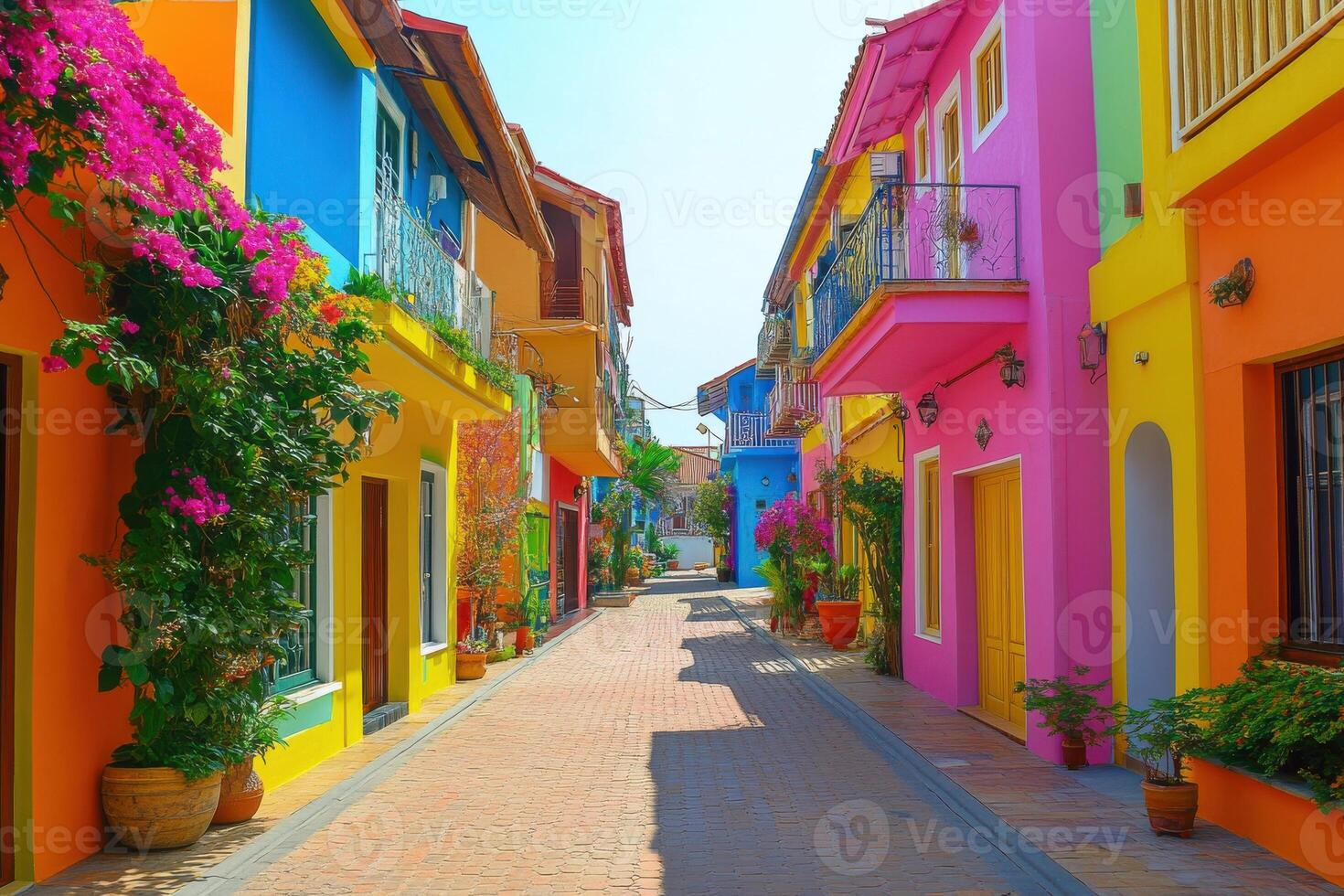 1470x980 Colorful Street , Image