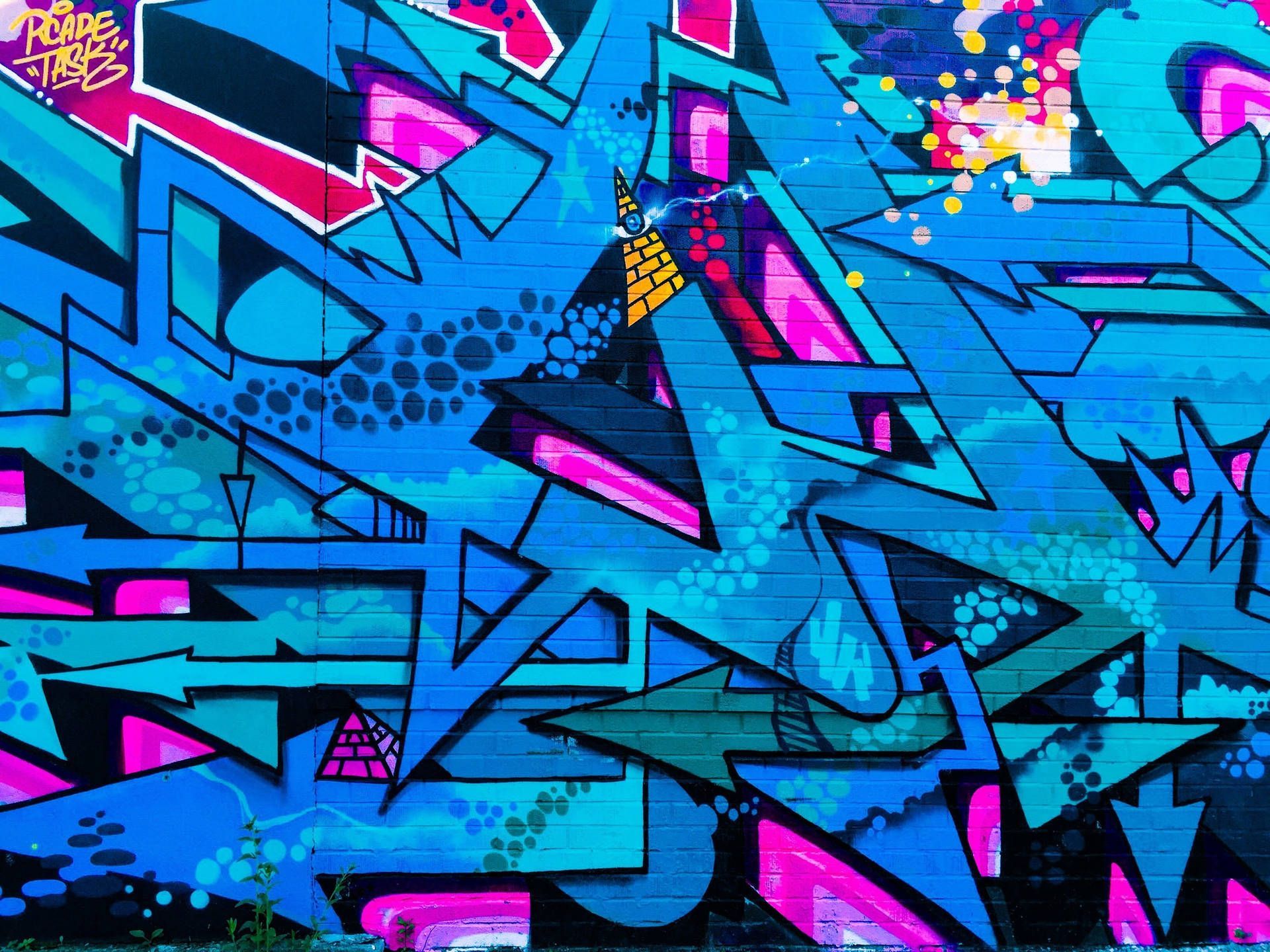 1920x1440 Street Wall Art Graffiti Wallpaper