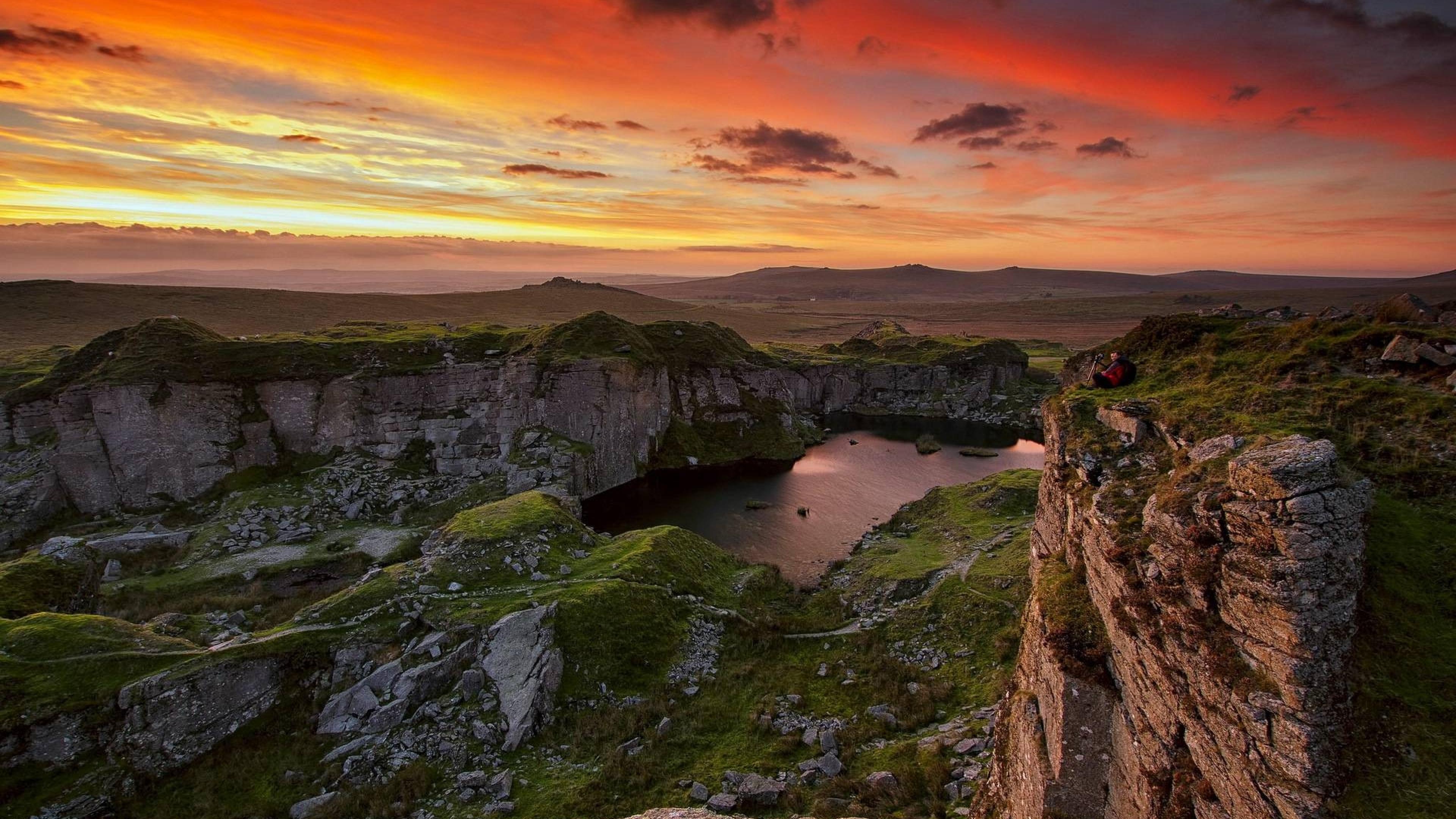 3840x2160 Nature Canyon Sunset Fun Ultra HD Wallpaper 3840x2160 :